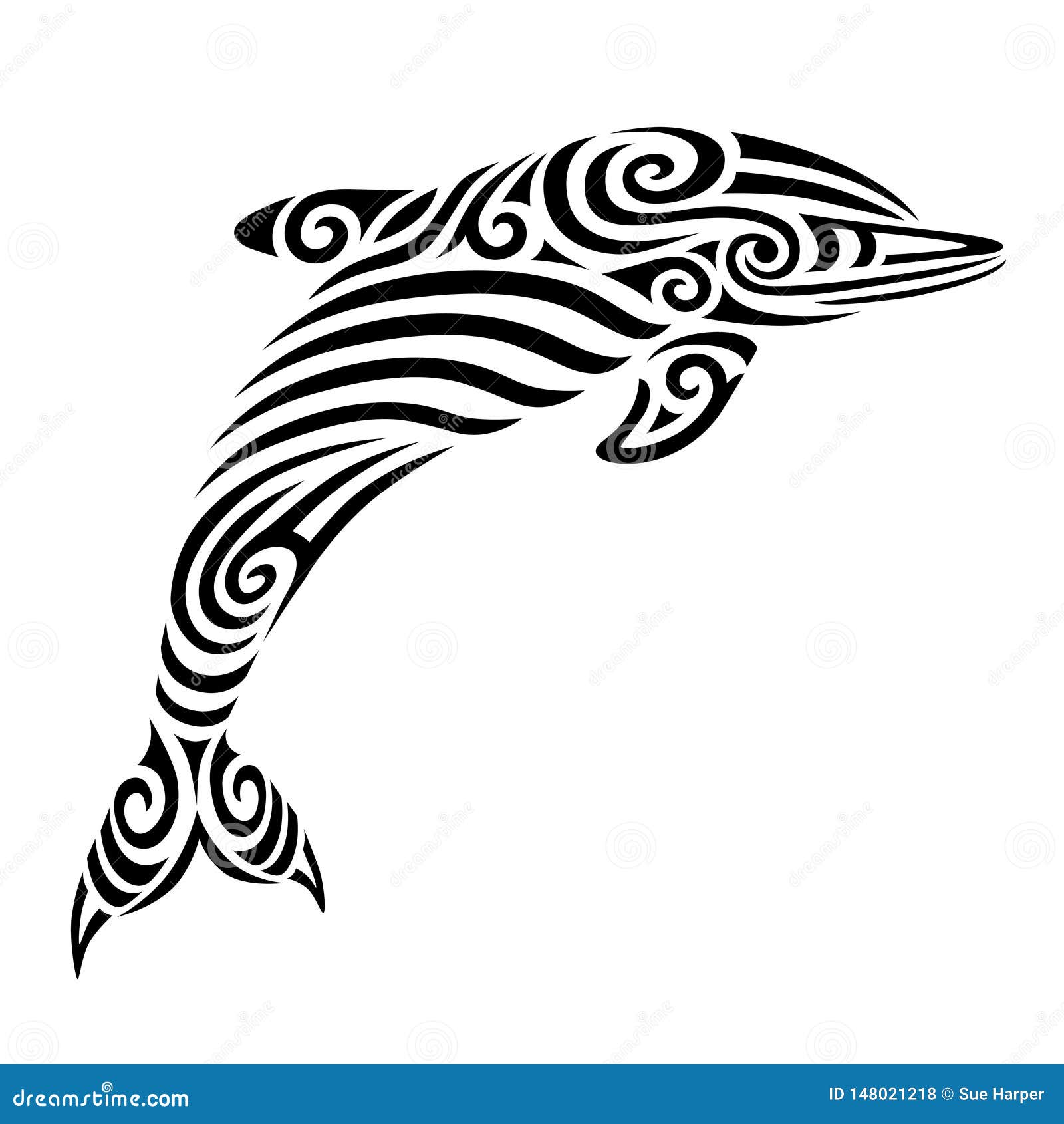 Tattoo of Stylized dolphin Friendship joy tattoo  custom tattoo designs  on TattooTribescom