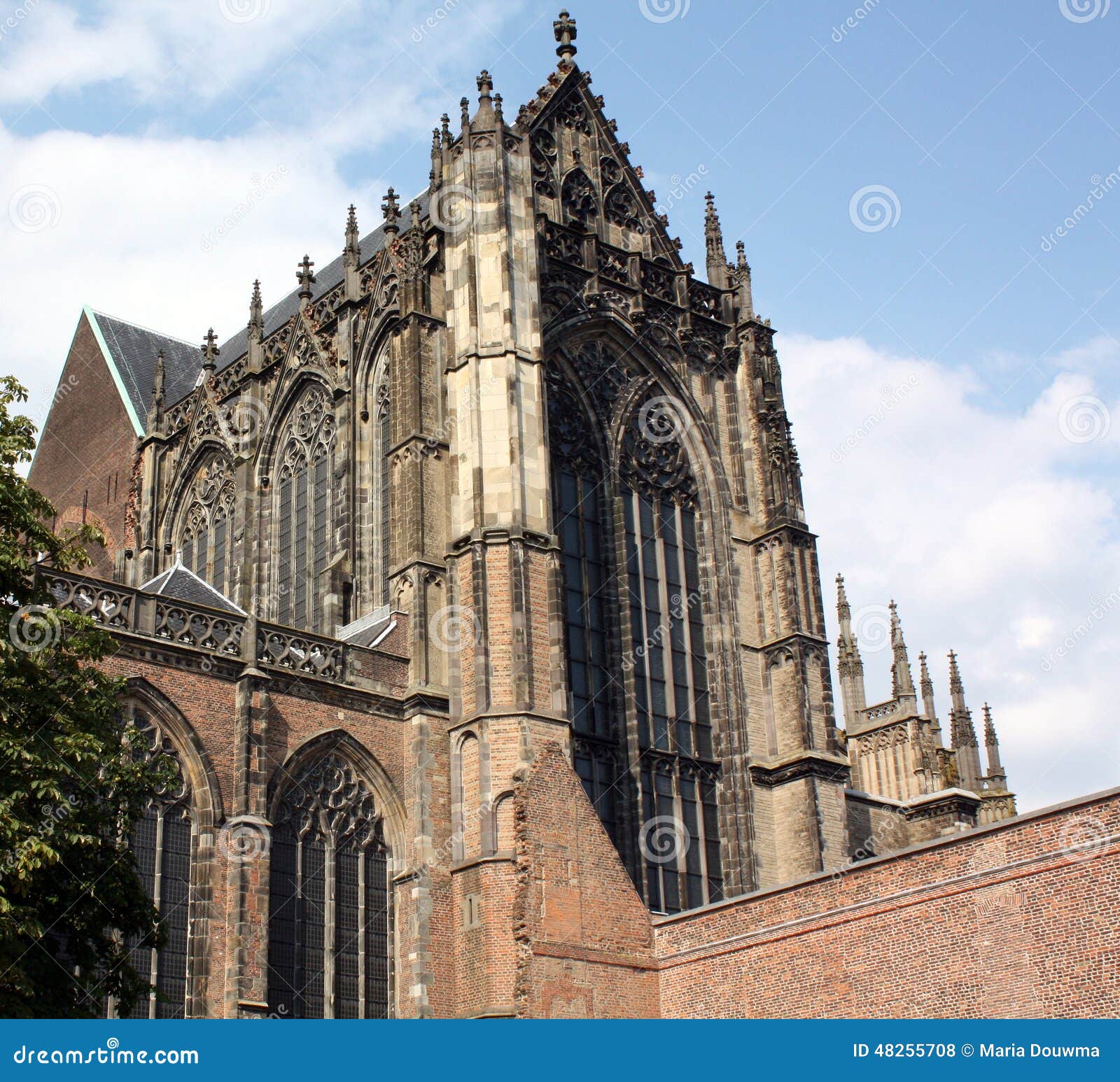 Dom Church. Utrecht Stock Photo - Image: 48255708