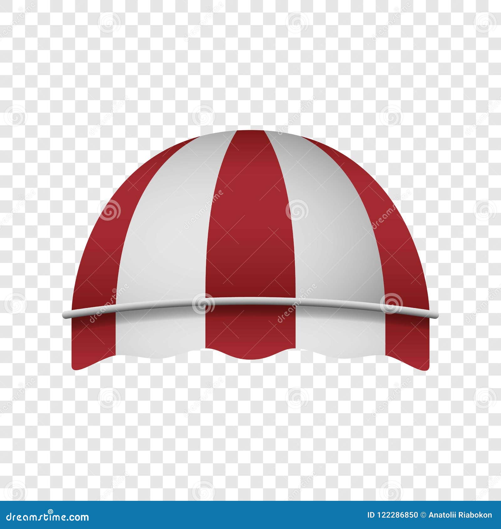 Download Dome Awning Mockup, Realistic Style Stock Vector - Illustration of shed, shadow: 122286850