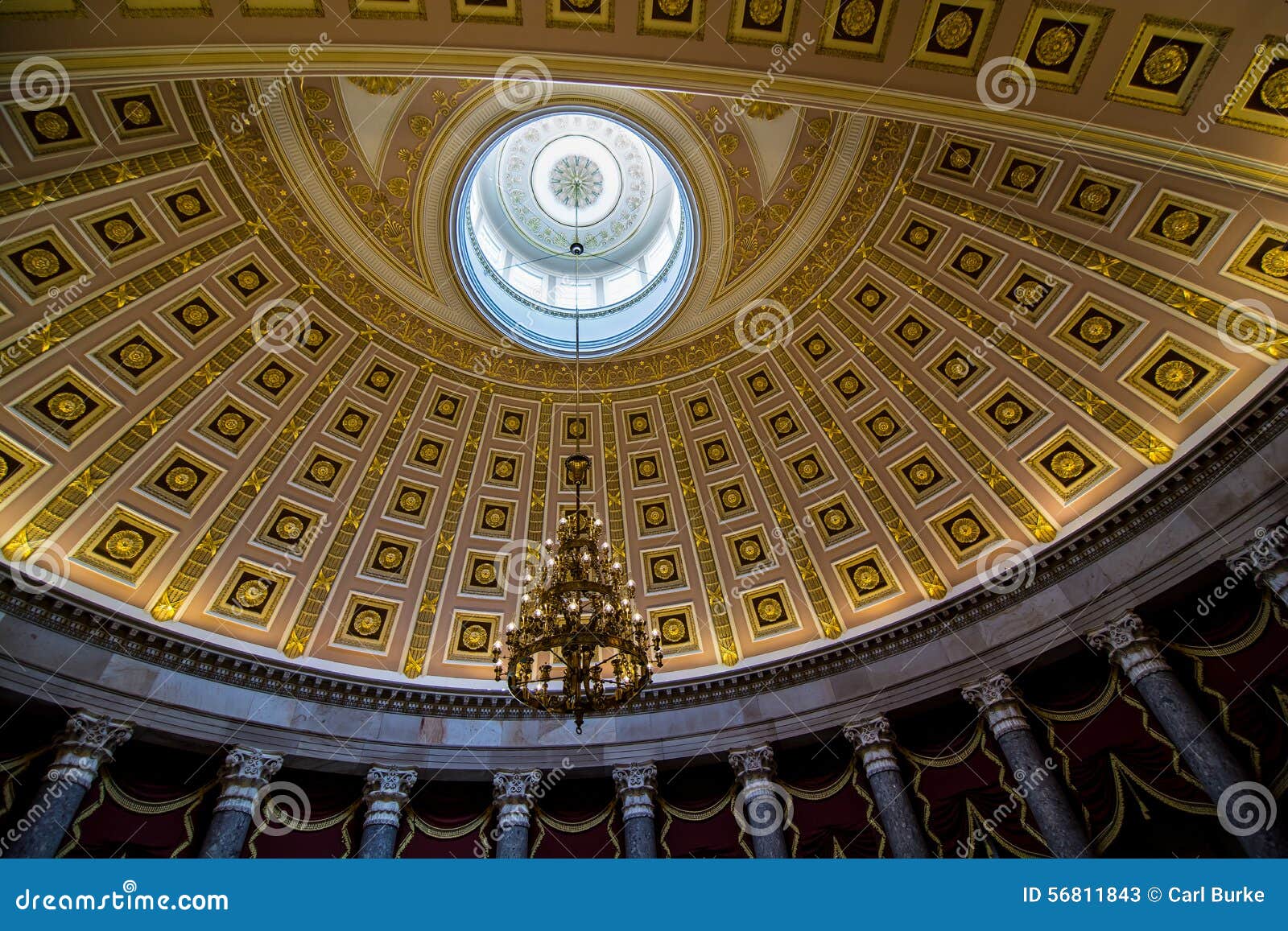 Dome in the Capitol Building in Washington DC Stock Image Image of united, washington 56811843