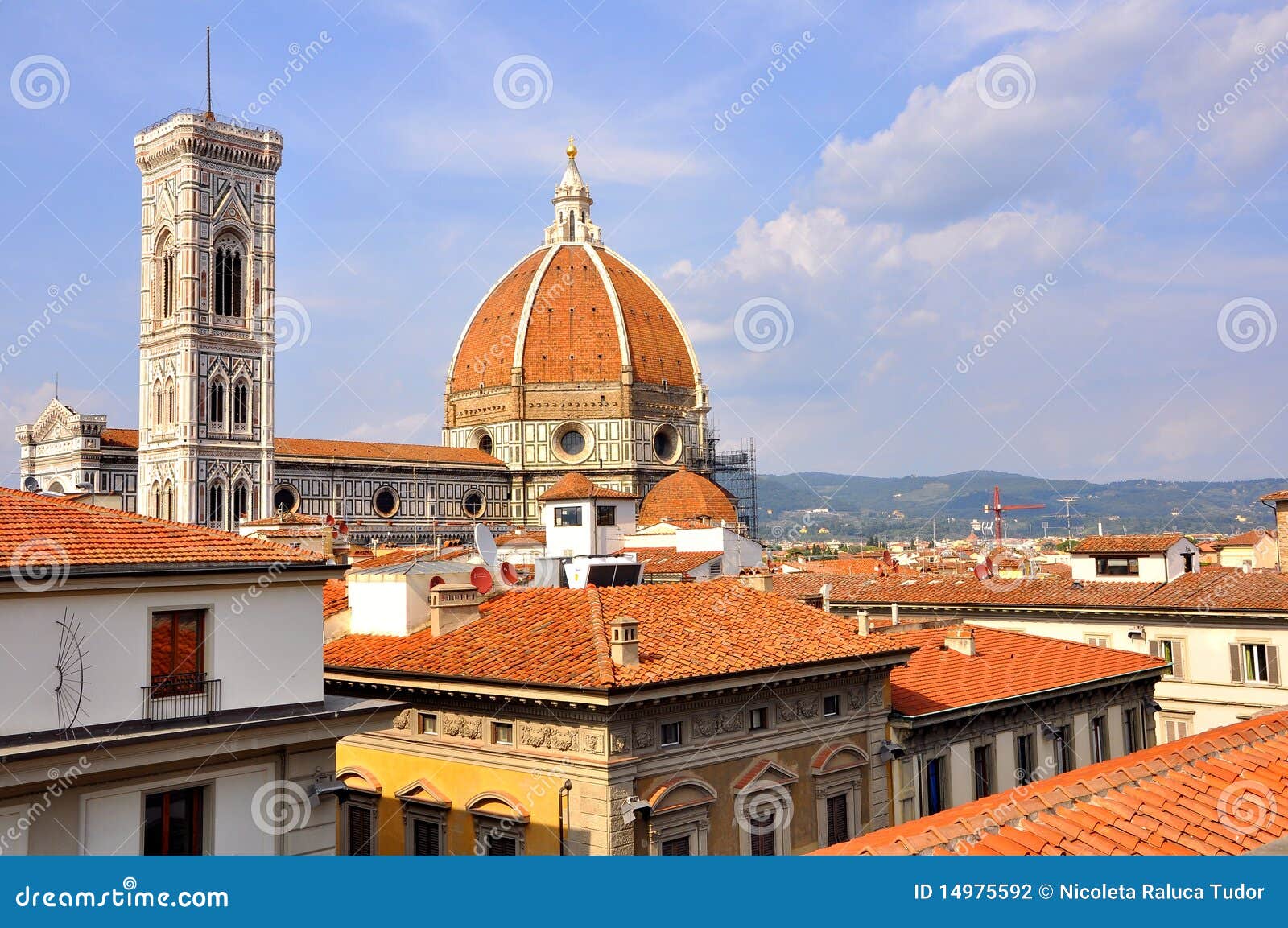 The Dome in Florence , Italy Stock Photo Image of bridge, cathedral