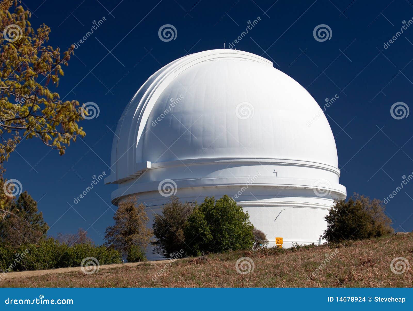 Dome of Mount Palomar Telescope Stock Photo Image of outdoors, color