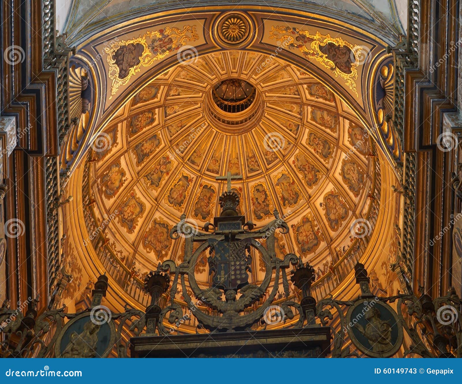 dome of a renaissance church in ÃÅ¡beda