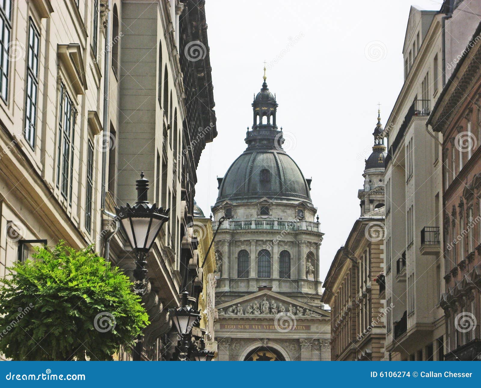 the dome of st stephen church, budapest