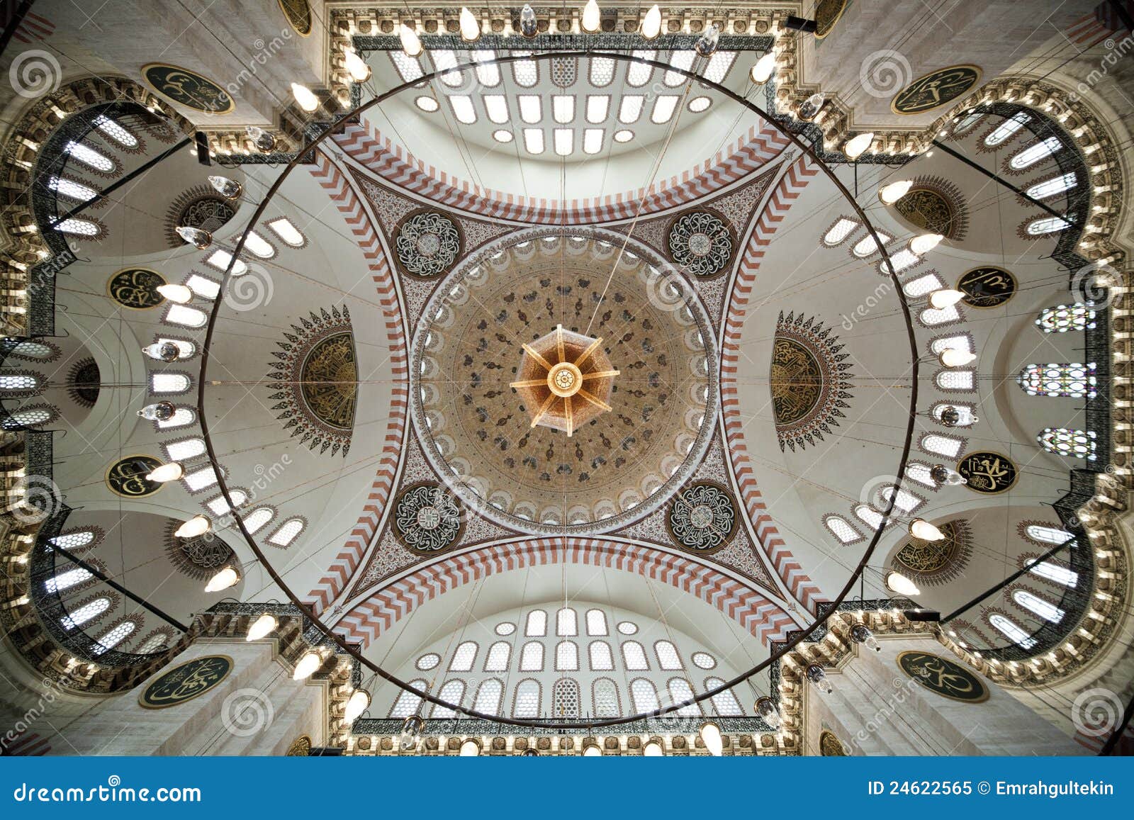 dome at suleymaniye mosque