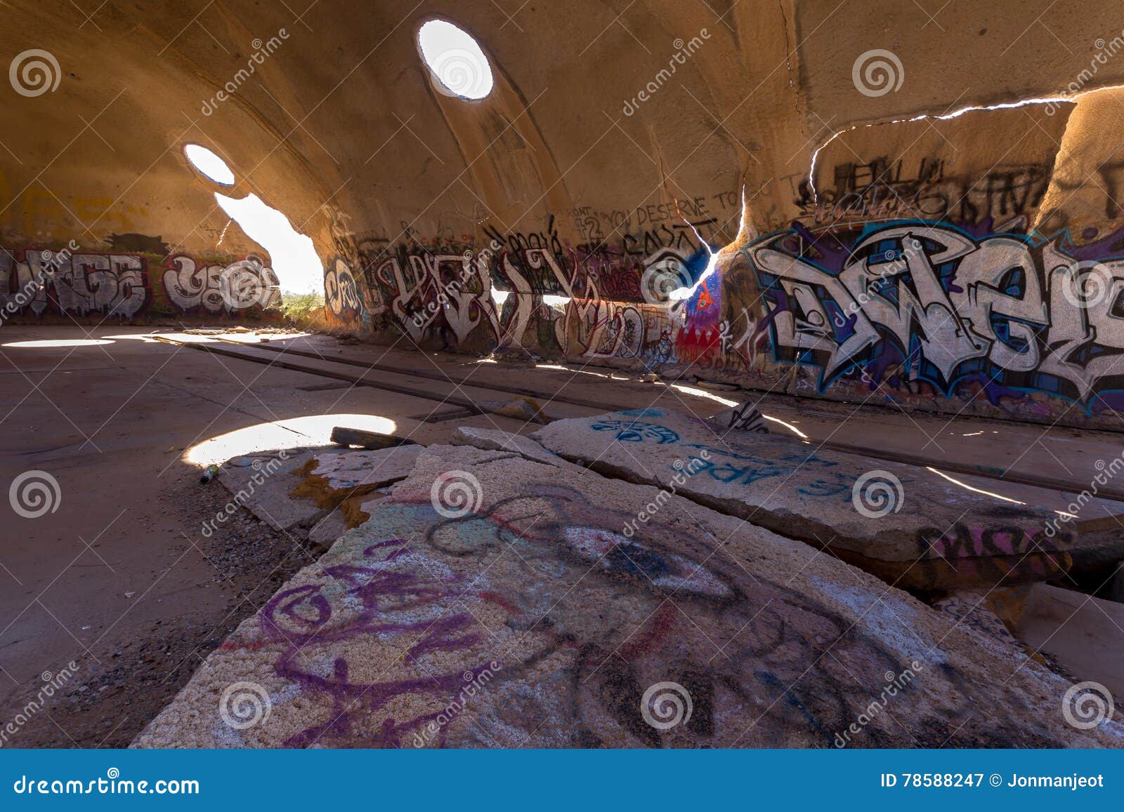 The Domes in Casa Grande Arizona Stock Image Image of left, decay