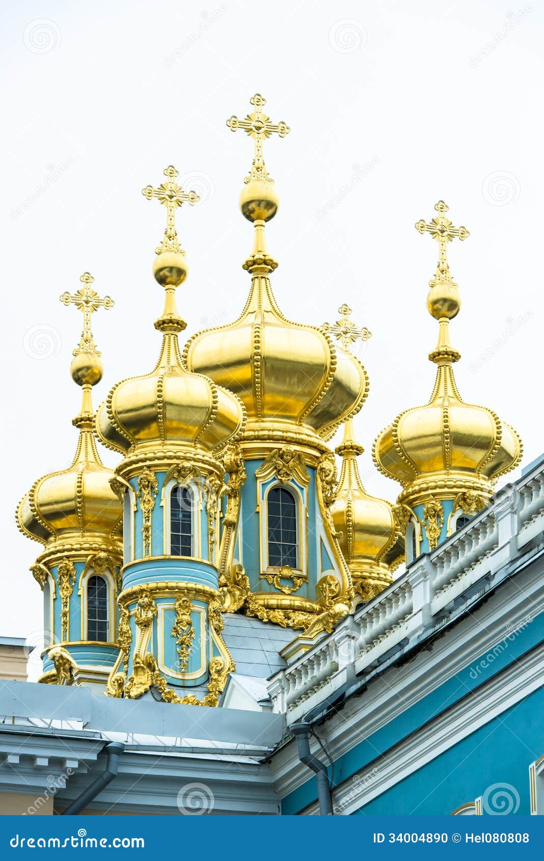 domes catherine palace, st. petersburg