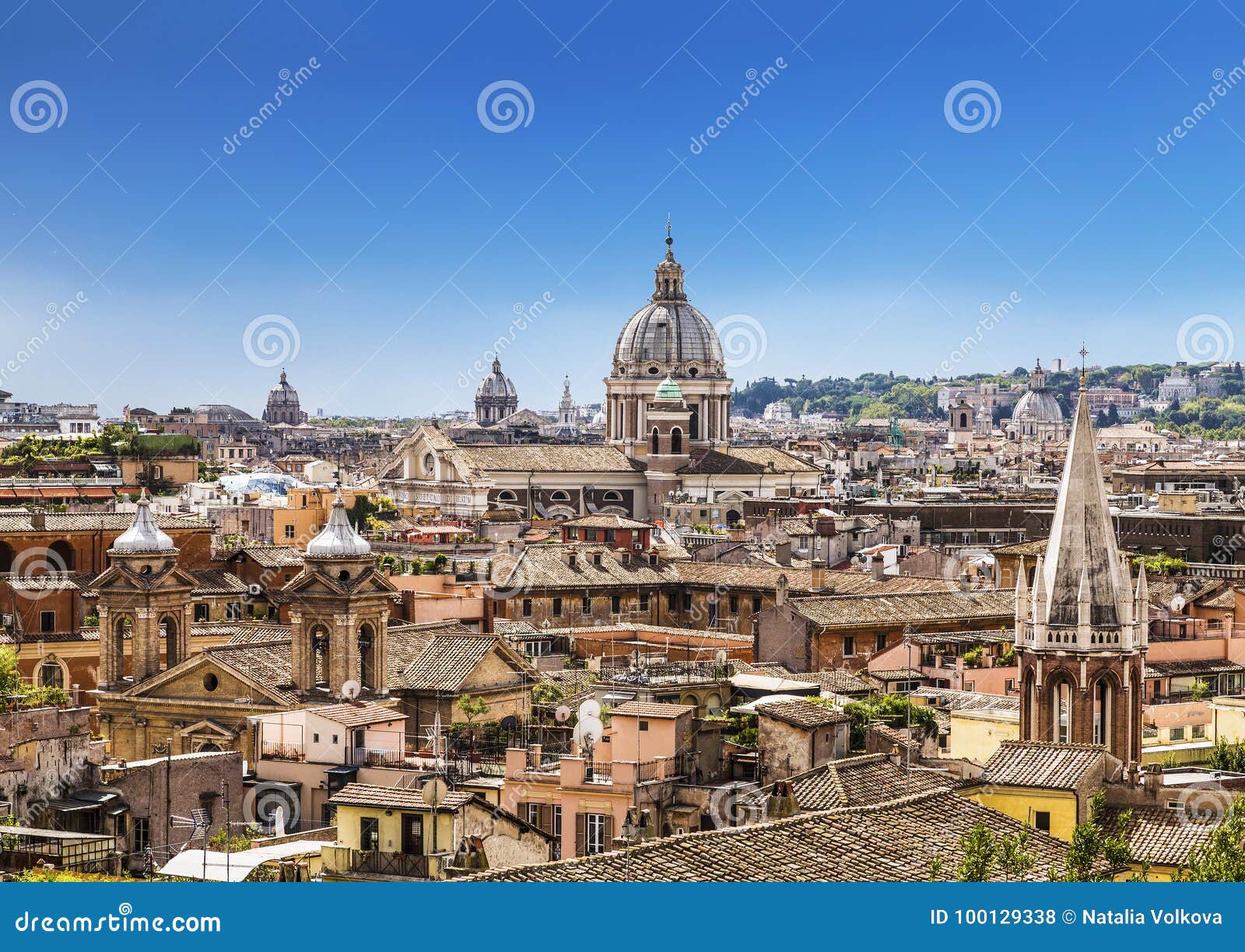 Rome, the City of Domes