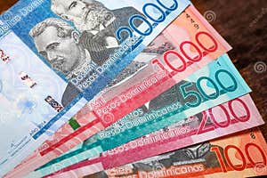 Dominican Republic Paper Money Highest Denomination Pesos Banknotes 