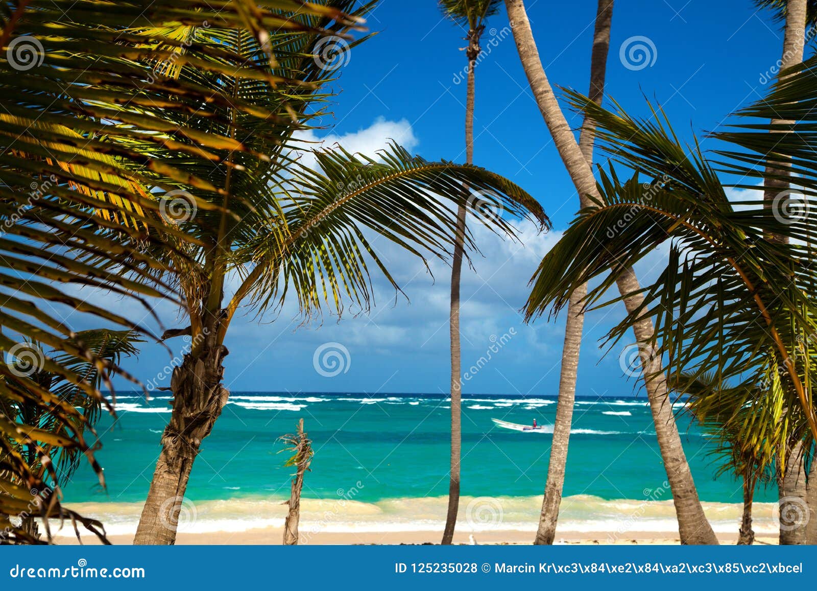 dominican republic, punta cana, saona island - mano juan beach. fishermen`s village