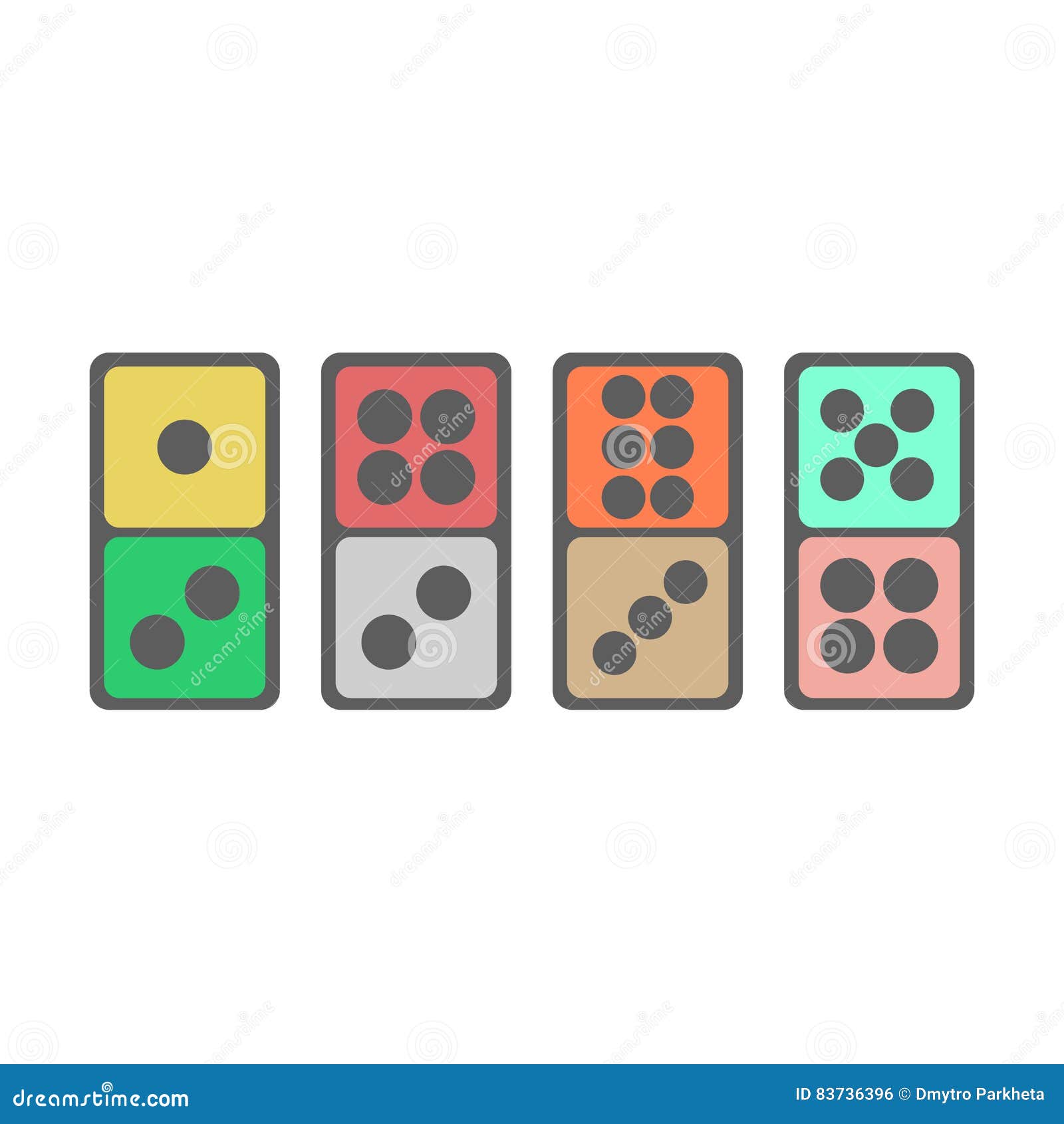 domino icon, block icon, game icon, dominoes icon, gaming icon