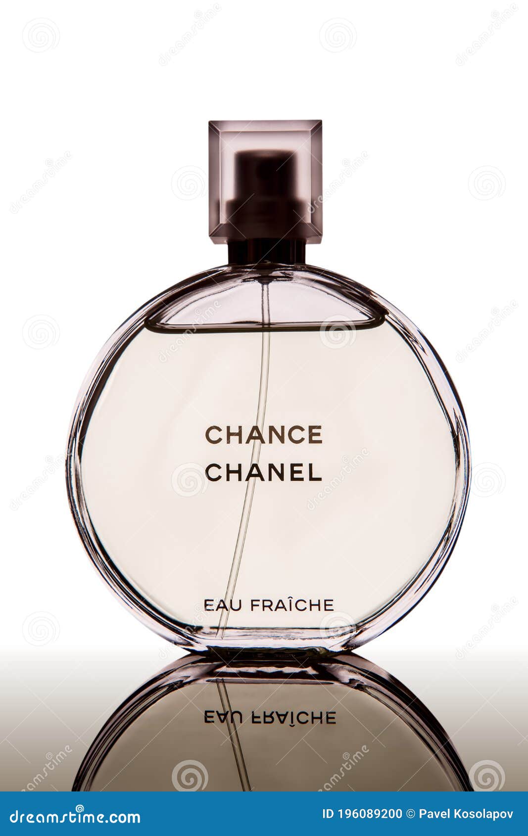 Domodedovo, Russia-February 12, 2012: Chance Chanel Eau Fraiche Perfume  Bottle on a White Background Editorial Image - Image of famous, fragrant:  196089200