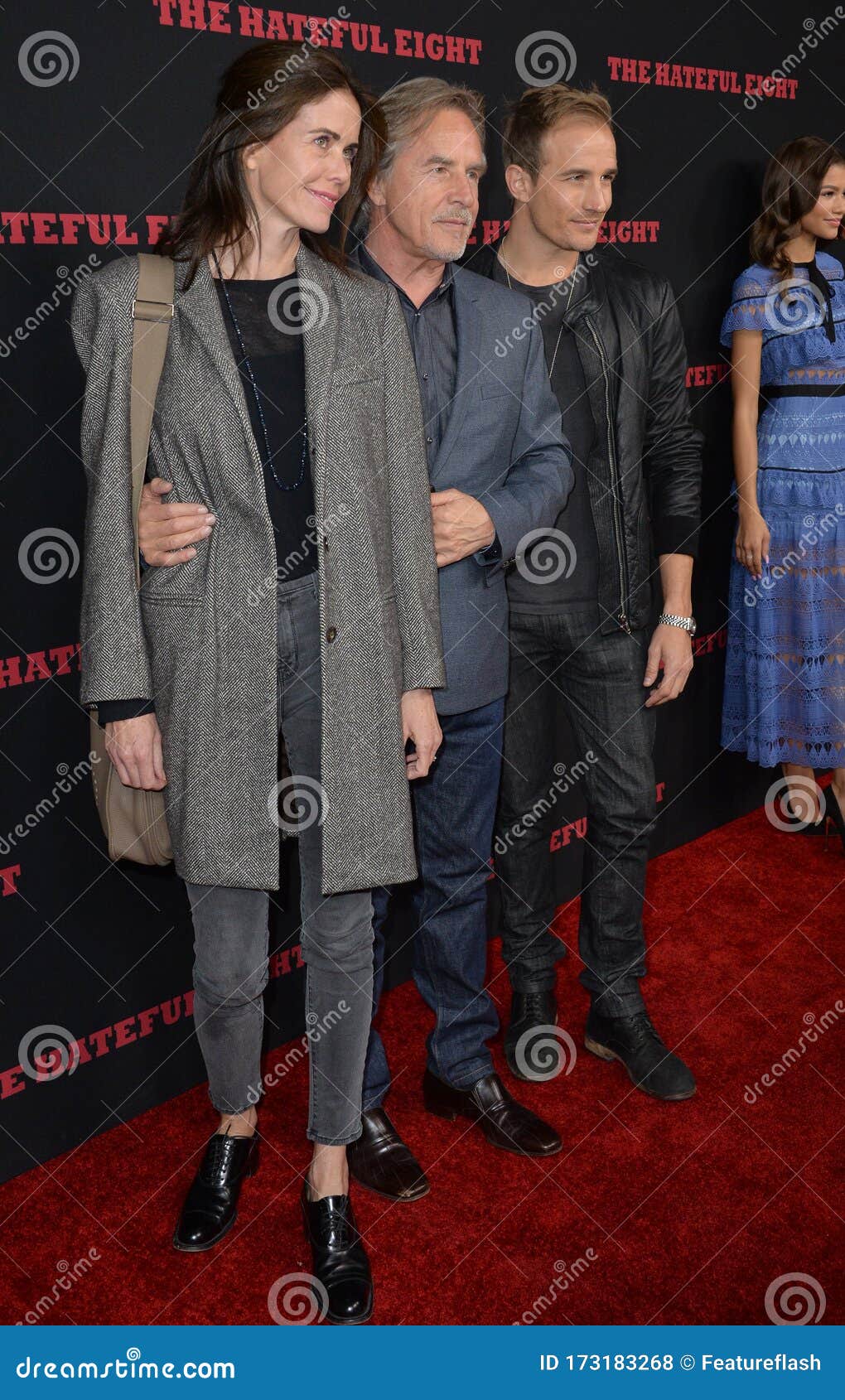 Don Johnson & Kelley Phleger & Jesse Johnson Editorial Stock Photo