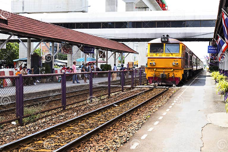 Don Mueang Thailand July 02, 2017 Thai Railways Regional Tr Editorial Stock Photo Image