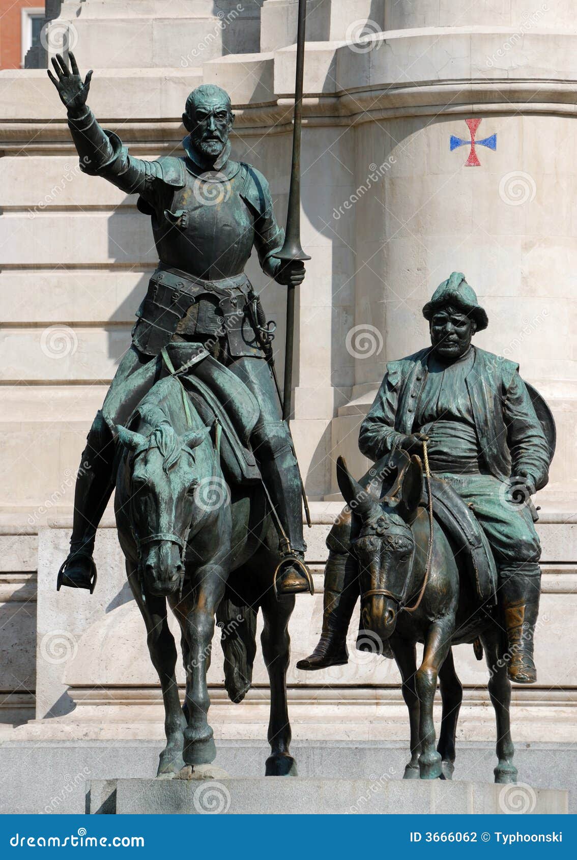 Don Quijote And Sancho Panza Stock Photo Image Of Bronze Europe