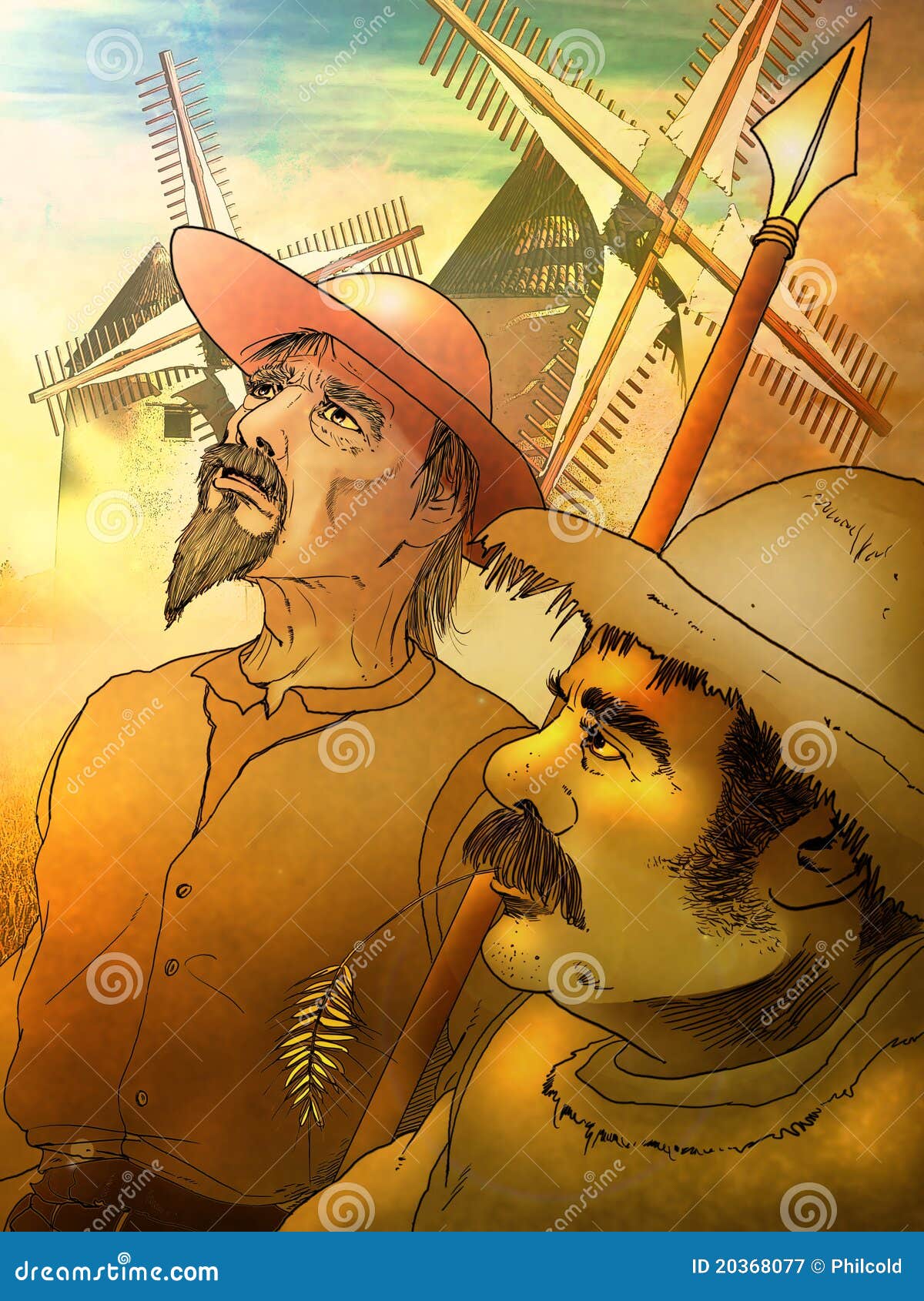 don quixote and sancho panza