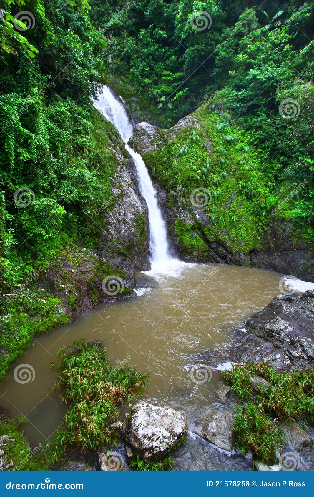 dona juana falls - puerto rico