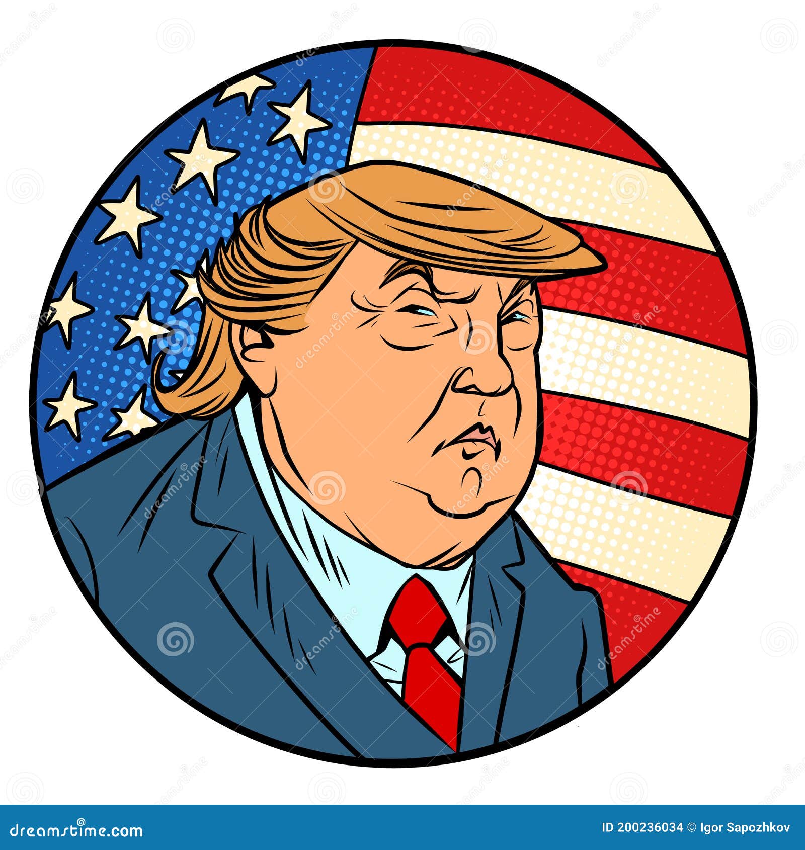 Donald Trump, El 45° Presidente De Estados Unidos, Empresario Y  Personalidad Televisiva Imagen de archivo editorial - Ilustración de  republicano, donald: 200236034