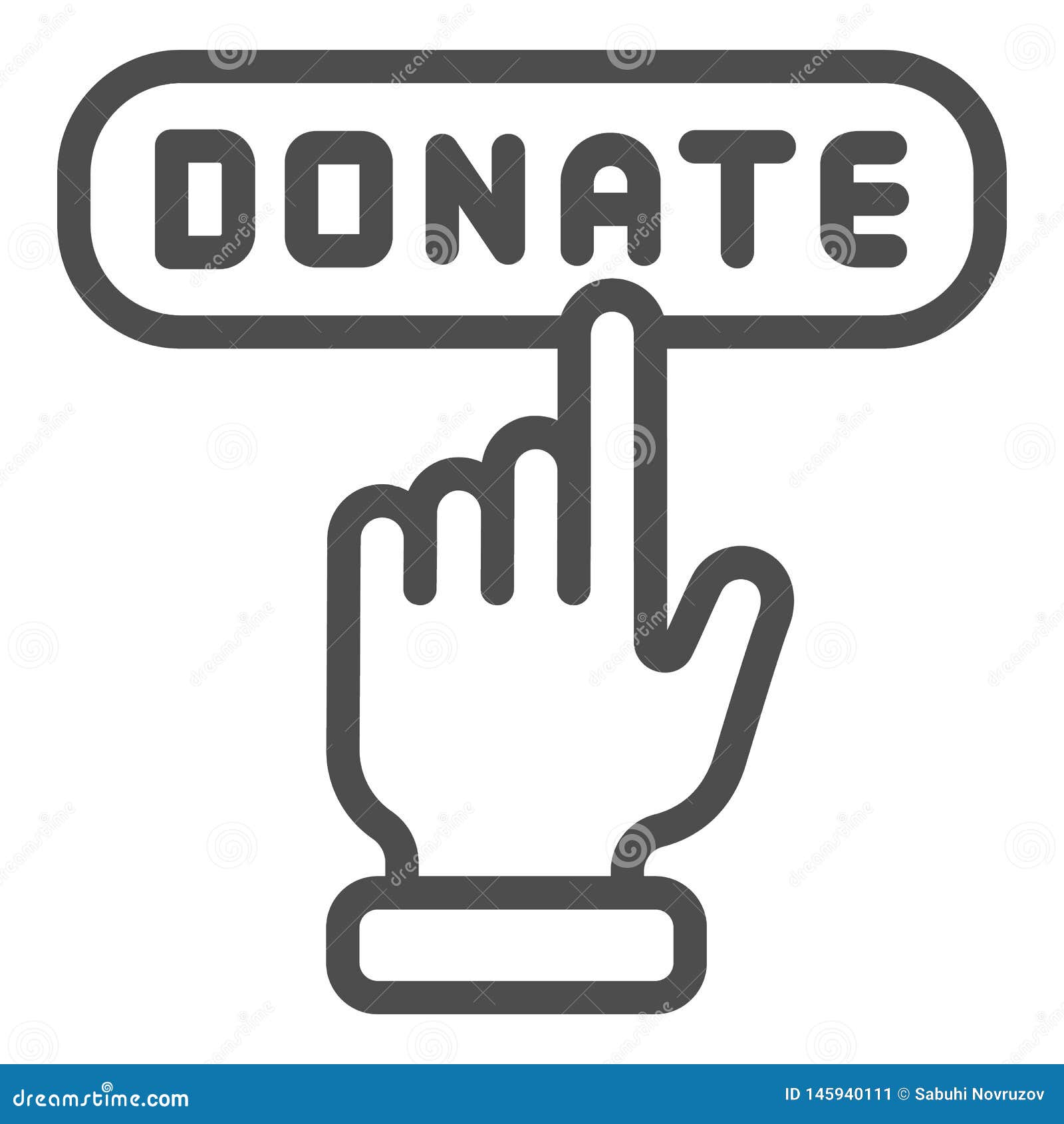 Donate Button Stock Vector Illustration and Royalty Free Donate Button  Clipart