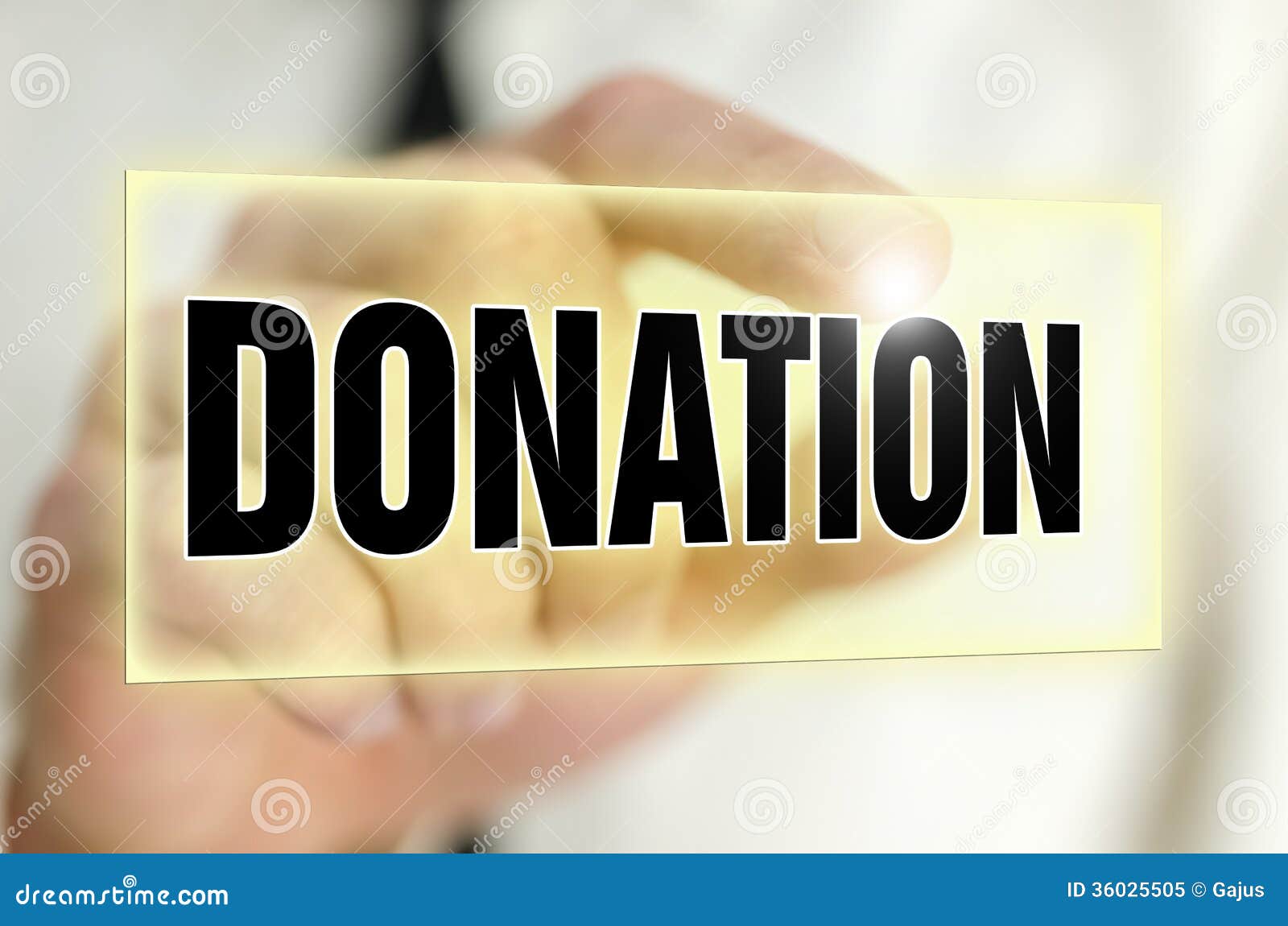 donation button