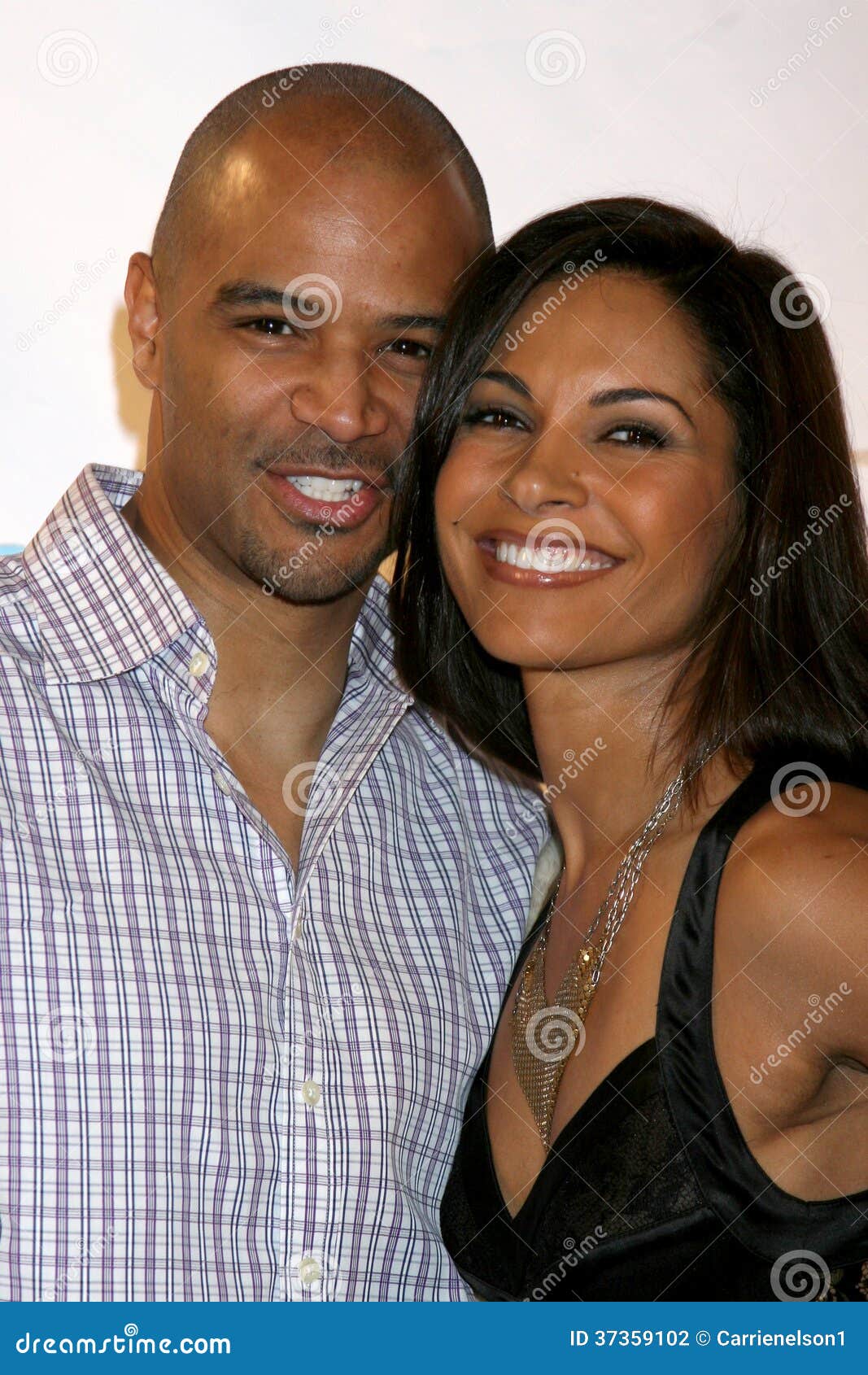 Dondre T. Whitfiled & Wife Salli Richardson Editorial Photography