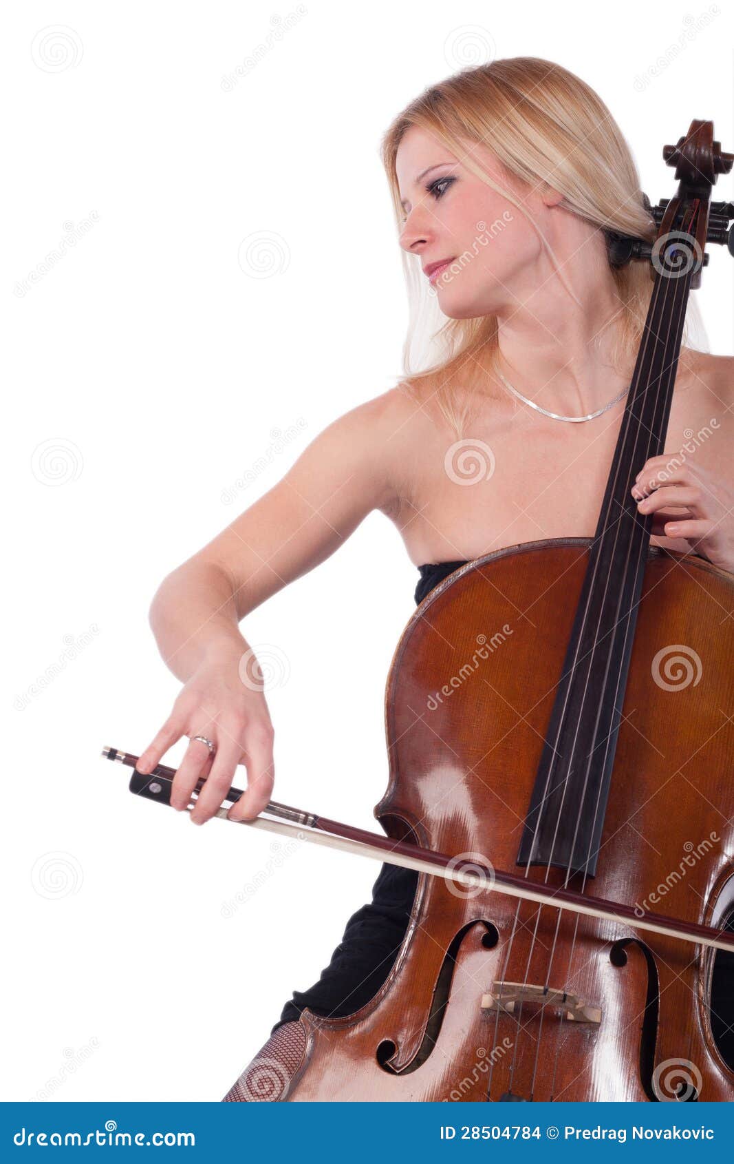 Maglietta Violoncellista Donne - Regalo Per Musiciste, Cotone, Design Violoncello - Foto 7