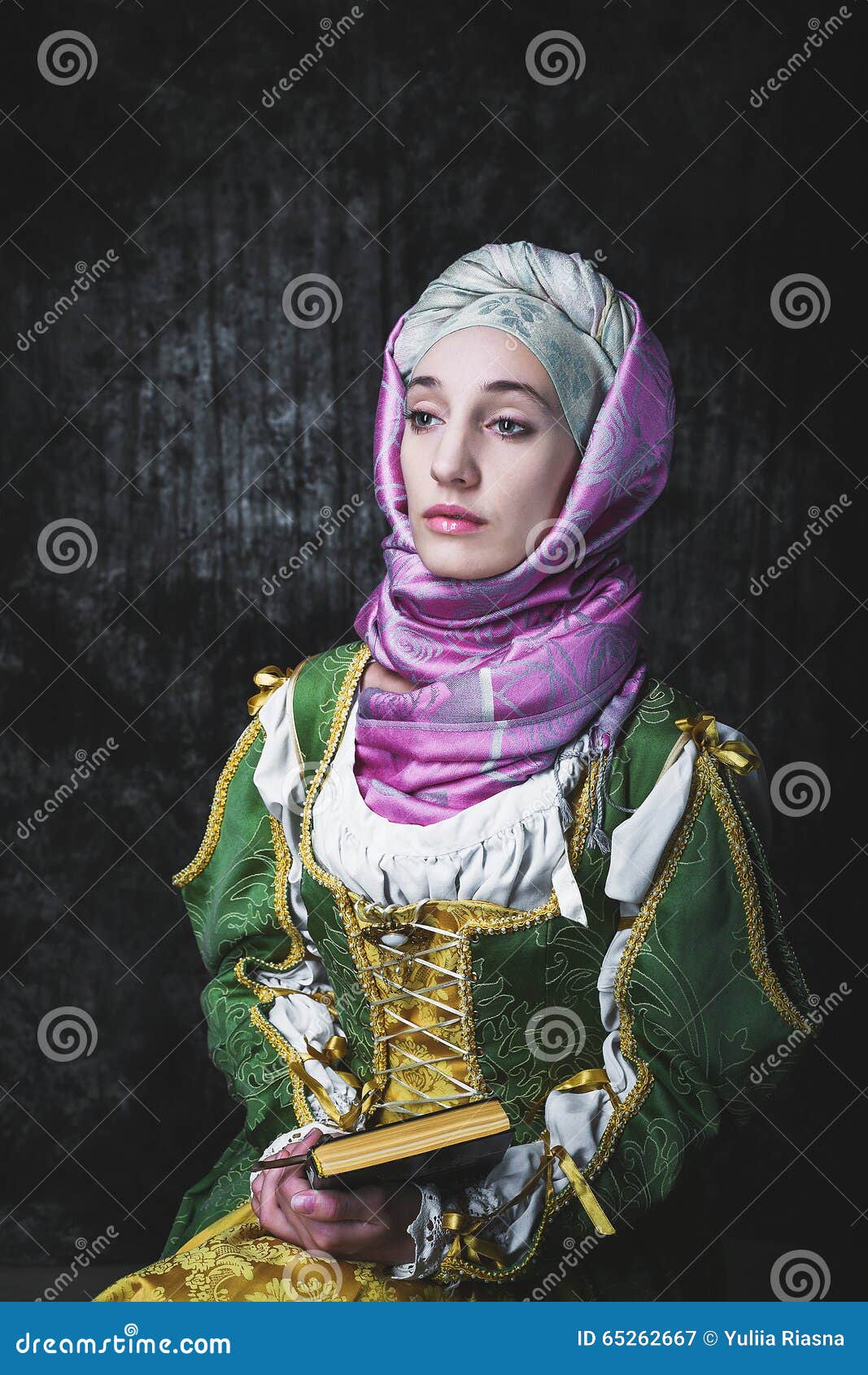 Gonna Medievale Scozzese Donna - Vita Alta Stile Vittoriano, Maxi Lunghezza - Foto 13