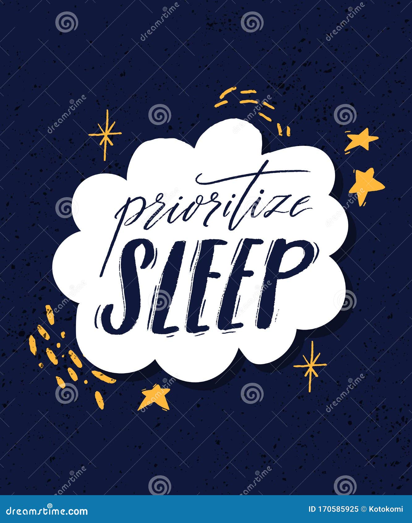 Donnez La Priorite Au Sommeil La Citation De Motivation Quant A L Importance De La Qualite De Sommeil Et Se Detendre Debranchent Illustration De Vecteur Illustration Du Reve Guillemet