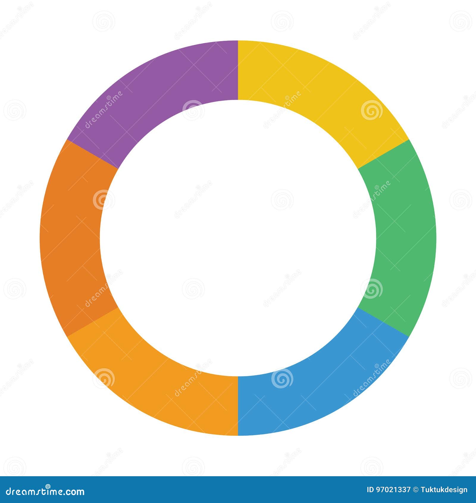 Donut Chart Vector