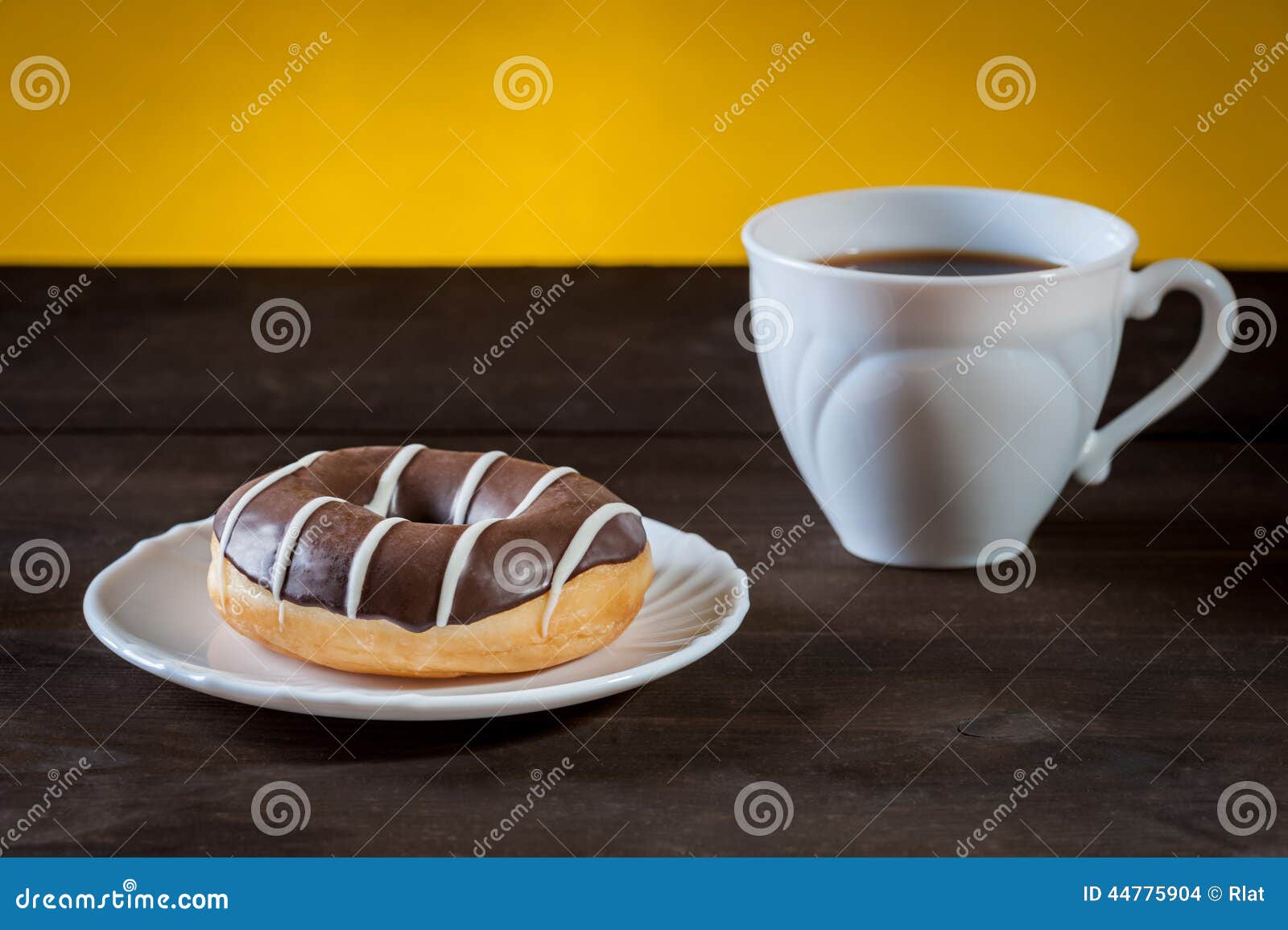 Donut stock photo. Image of food, brown, sugary, coffee 44775904