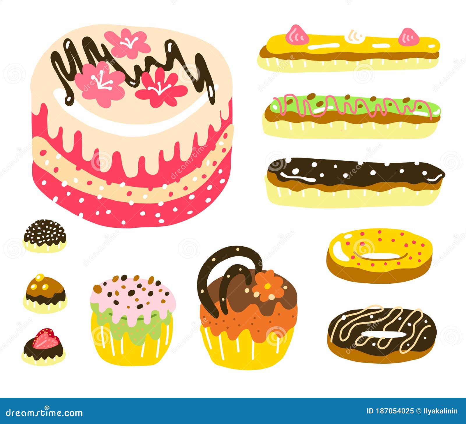 Vetores de Jogo Do Ícone Da Linha Dos Bolos E Dos Bolinhos e mais imagens de Ícone de Computador - Ícone de Computador, Biscoito, Sobremesa - iStock