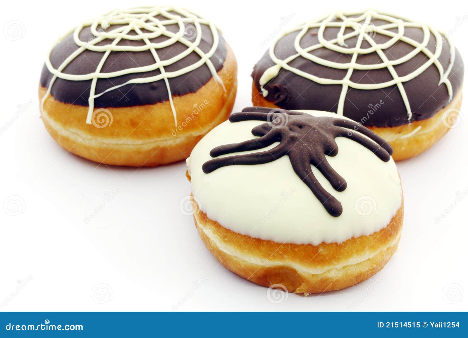 Donuts for Halloween stock image. Image of cake, sugar - 21514515