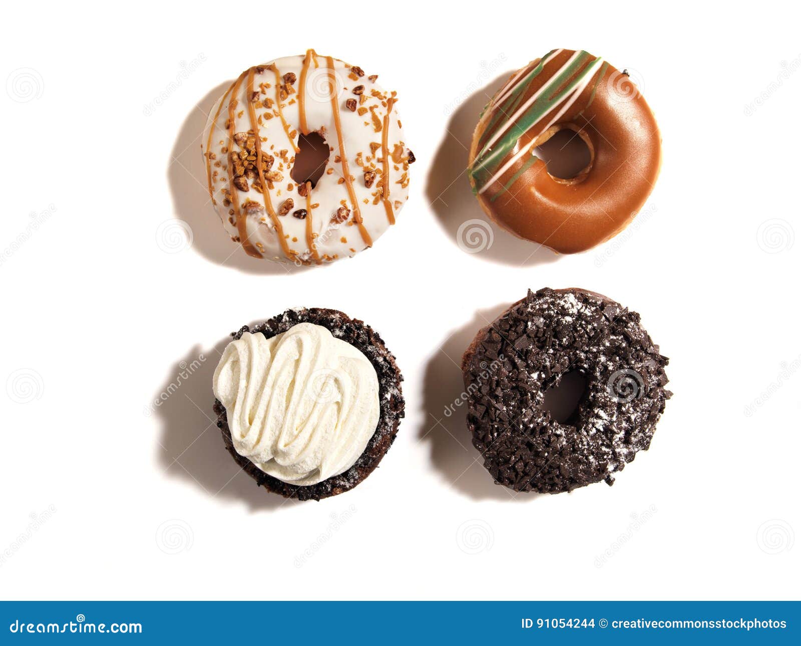 Donuts On White Picture. Image 91054244