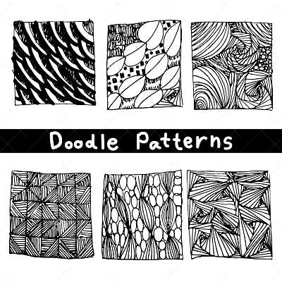 Doodle Black Line Pattern Background Designs,the Art of Creative ...