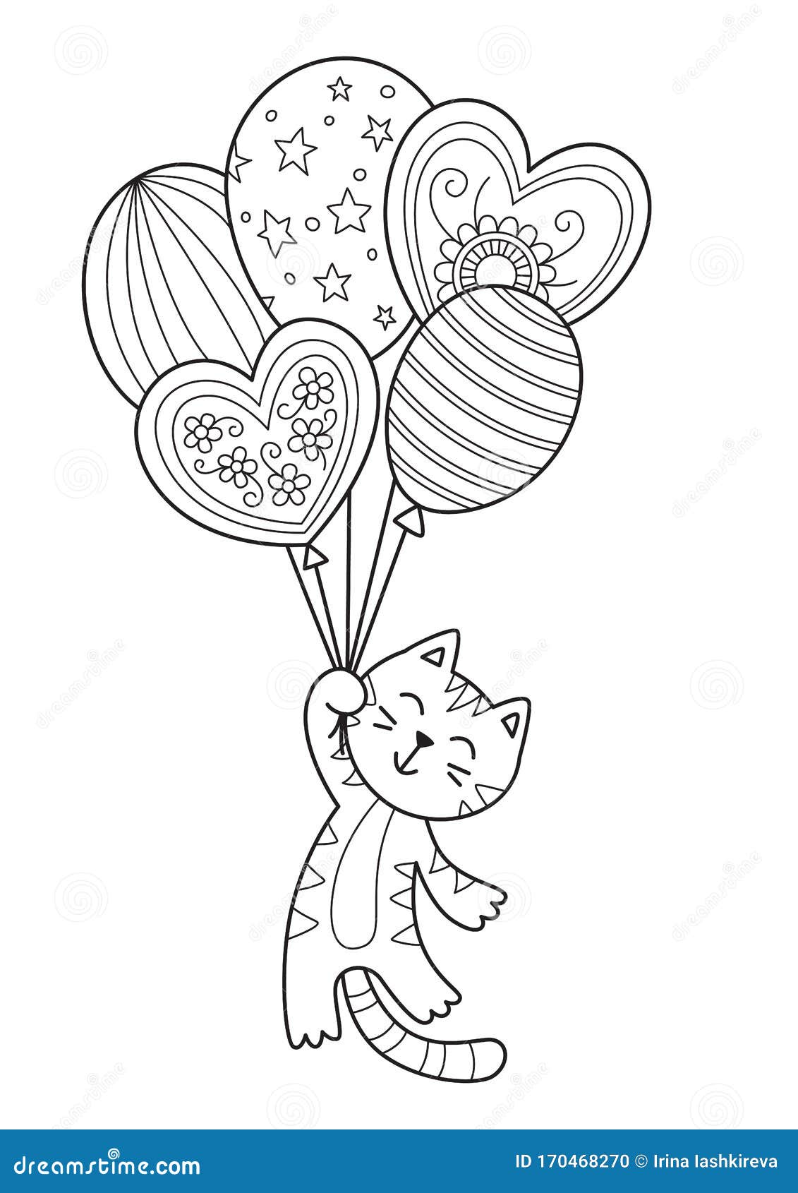 57 Cat Valentine Coloring Pages  Free