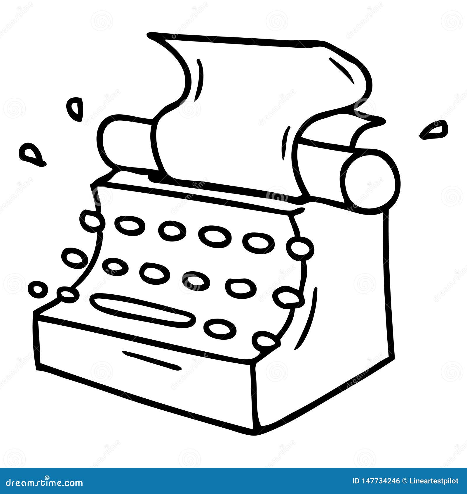 Doodle De Dibujo De Líneas De La Vieja Máquina De Escribir Ilustración del Vector - Ilustración de garabato, trazado: 147734246 Doodle De Dibujo De Líneas De La Vieja Máquina De Escribir Ilustración del Vector - Ilustración de garabato, trazado: 147734246