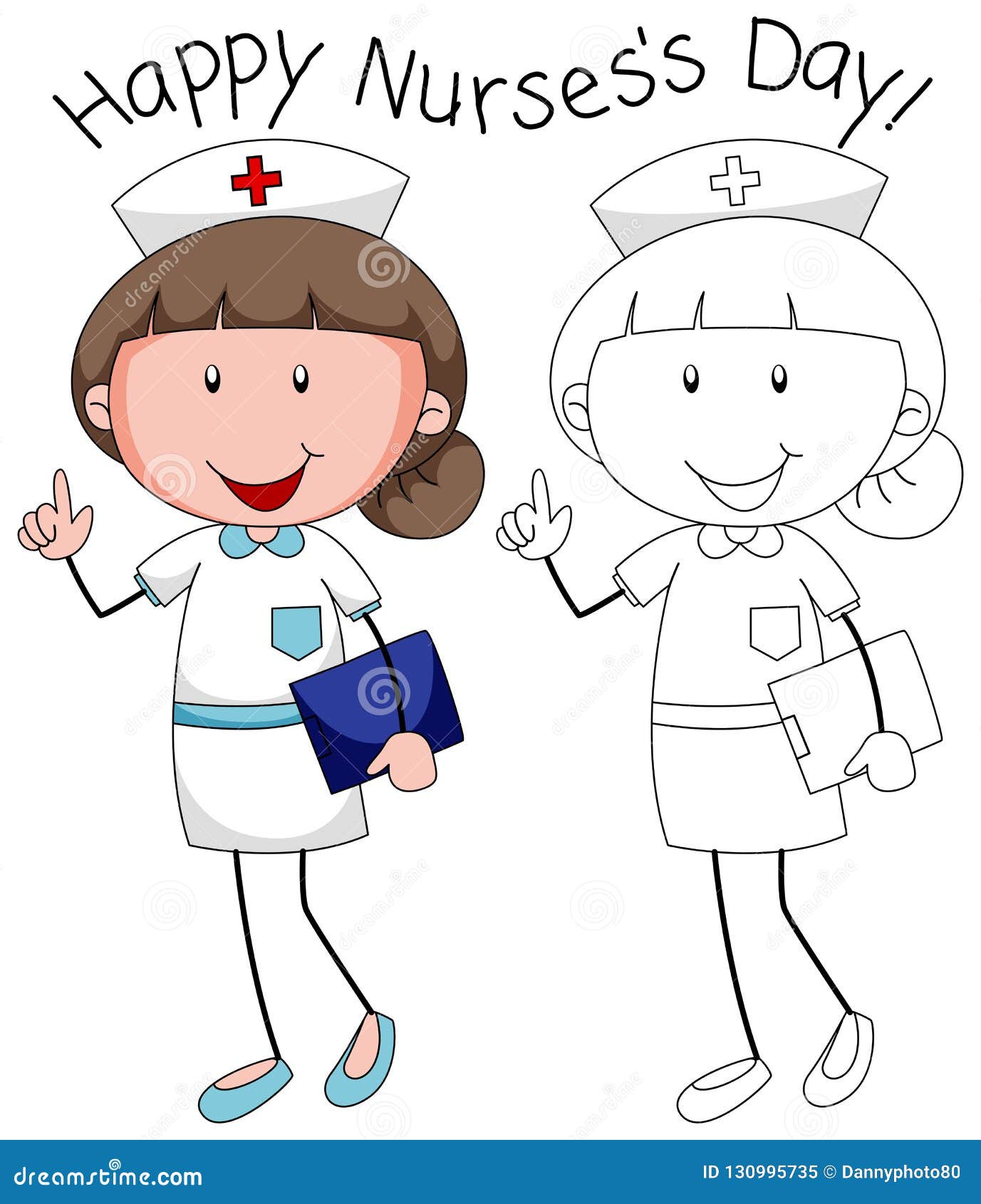 Happy Nurse Stock Illustrations – 10,882 Happy Nurse Stock ...