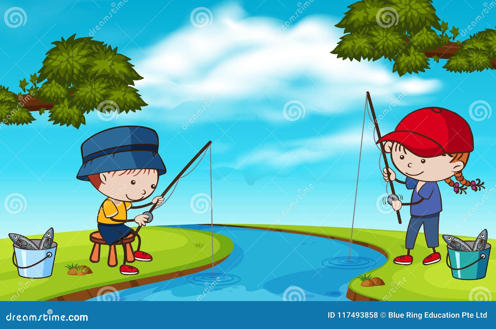 https://thumbs.dreamstime.com/z/doodle-kids-fishing-river-illustration-doodle-kids-fishing-river-117493858.jpg