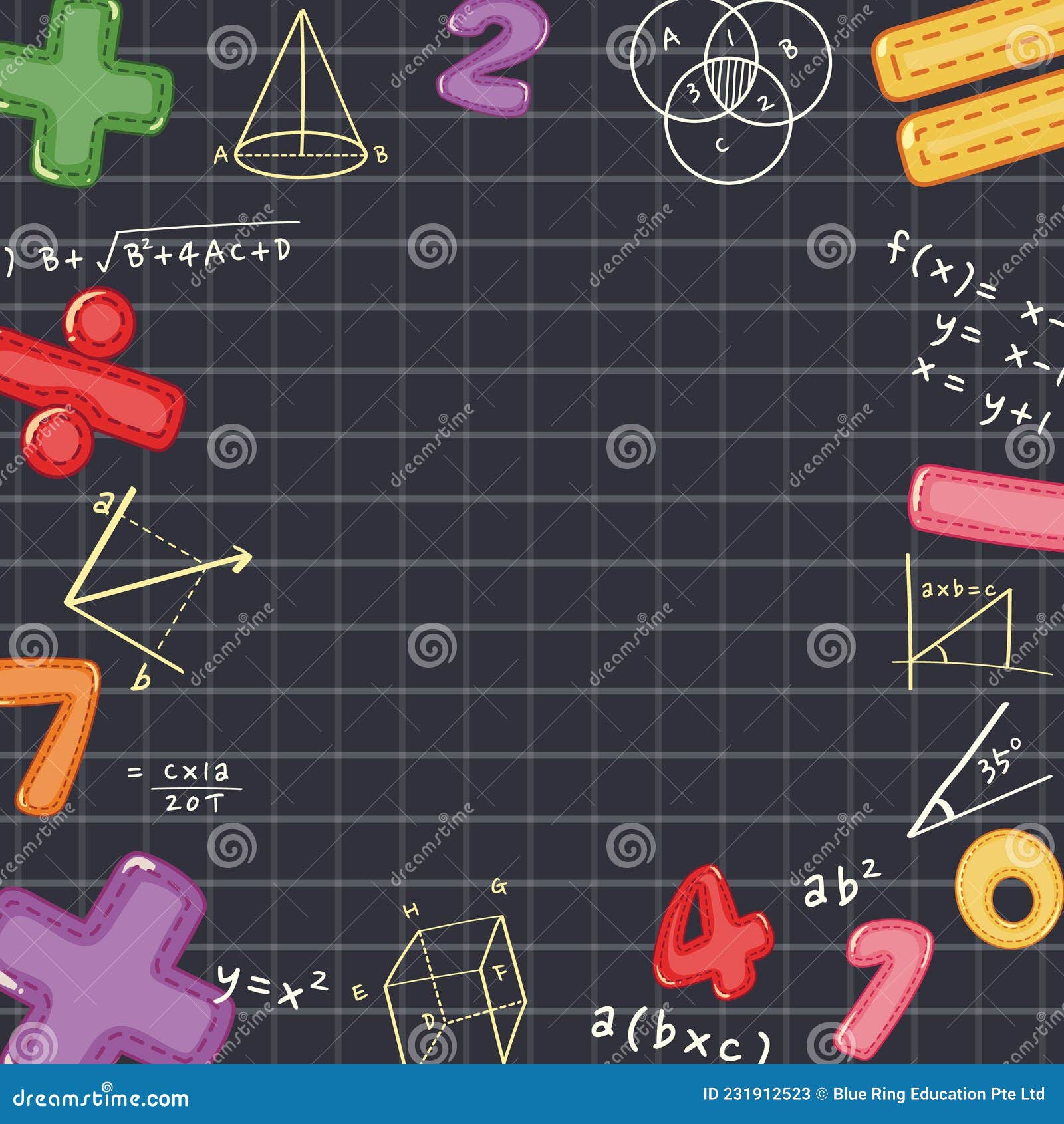 Maths Border Stock Illustrations – 133 Maths Border Stock Illustrations,  Vectors & Clipart - Dreamstime