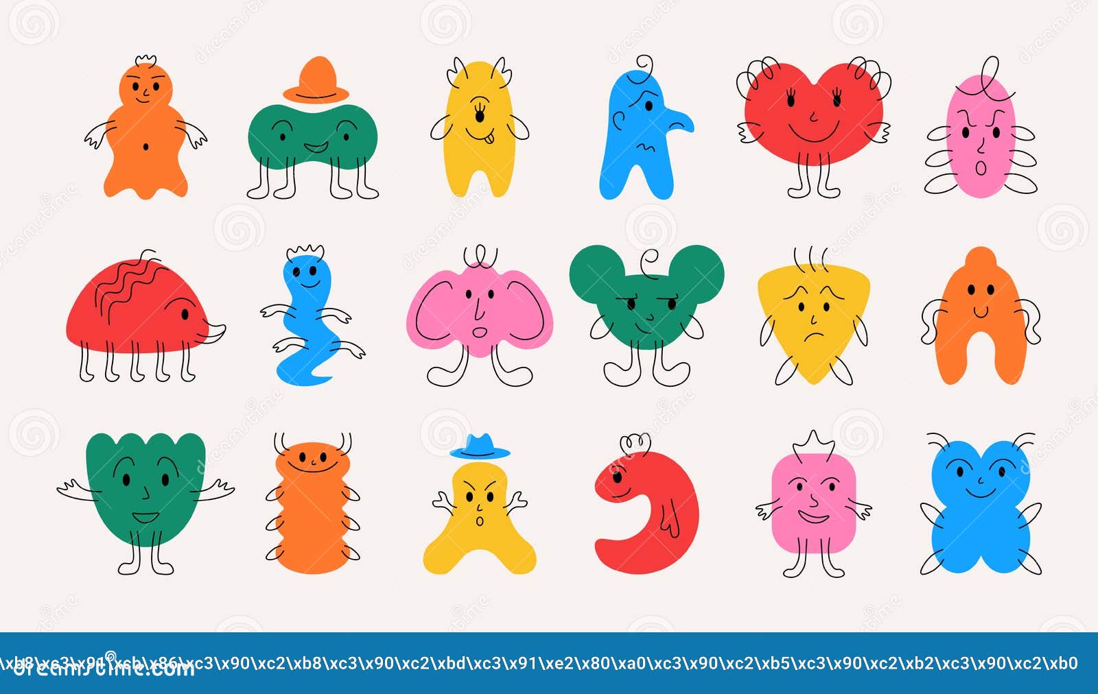 doodle monster emotions doodle monster emotions
