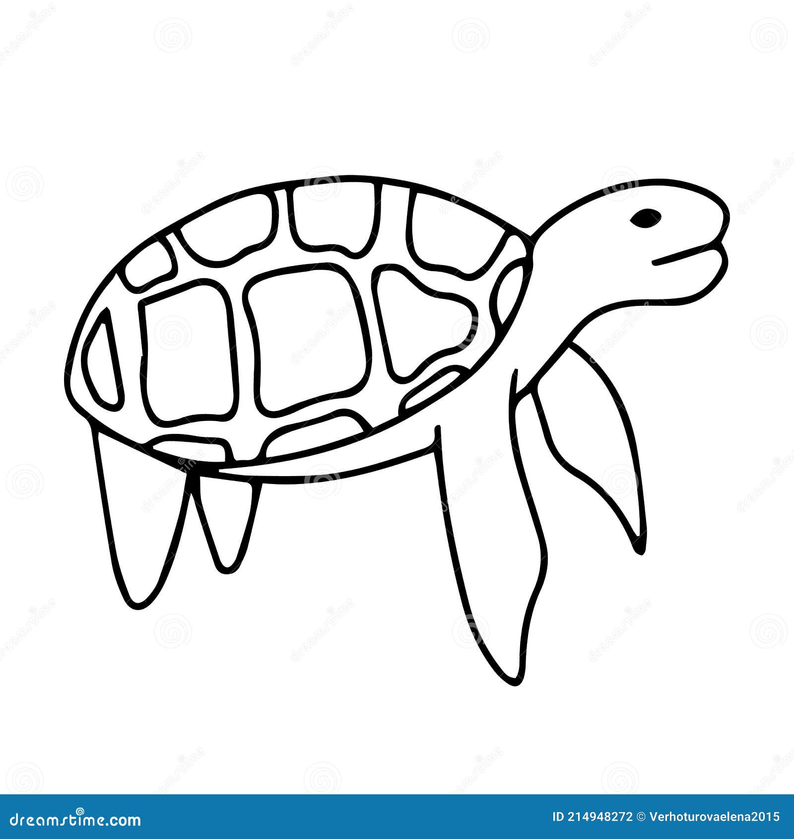 Doodle Sea Turtle Gran Diseño Para Cualquier Propósito. Símbolo De  Contorno. Estilo De Dibujo Con Garabato Negro Tortuga Marina Pa Ilustración  del Vector - Ilustración de negro, reptil: 214948272