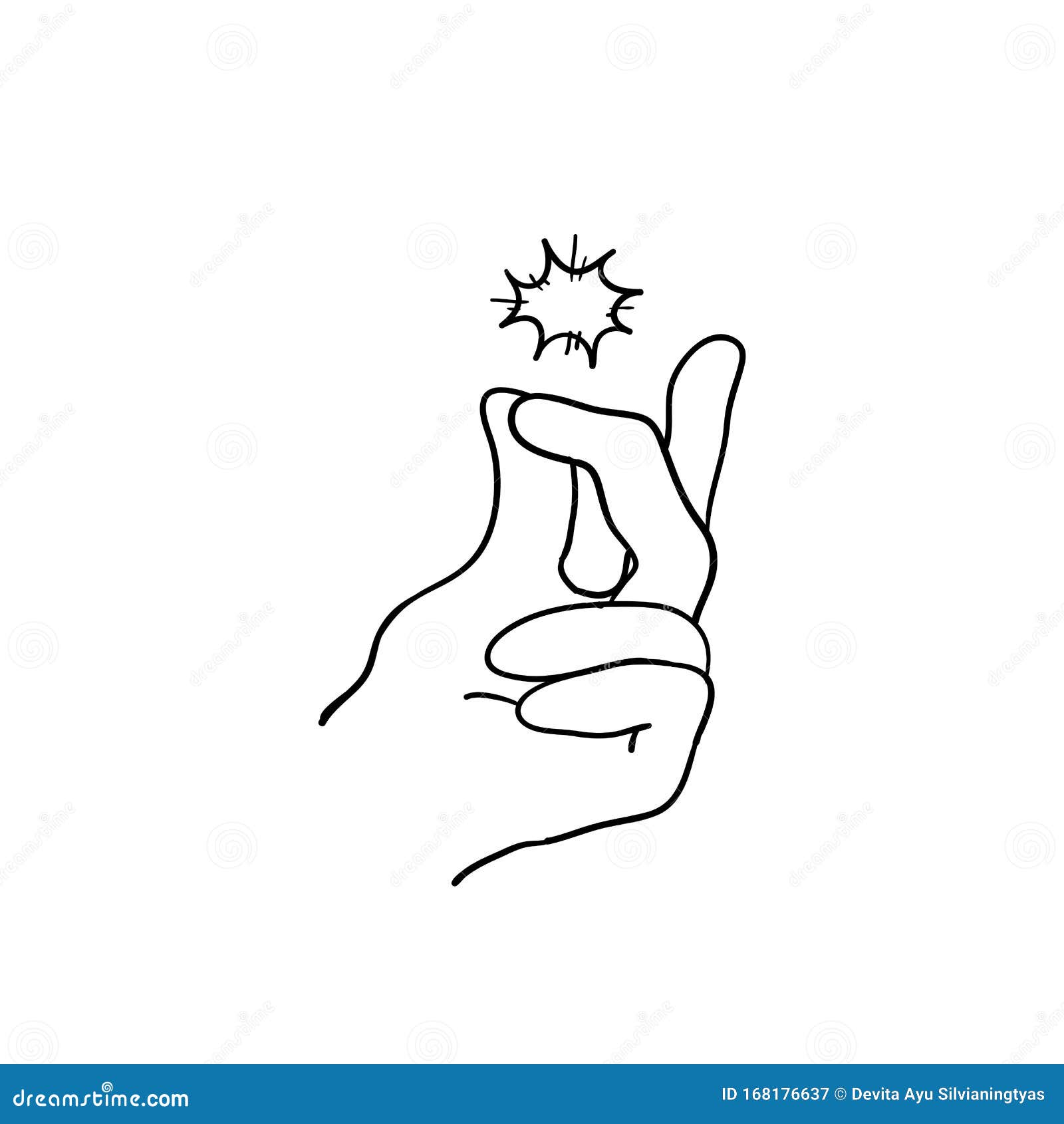 flick finger flick finger