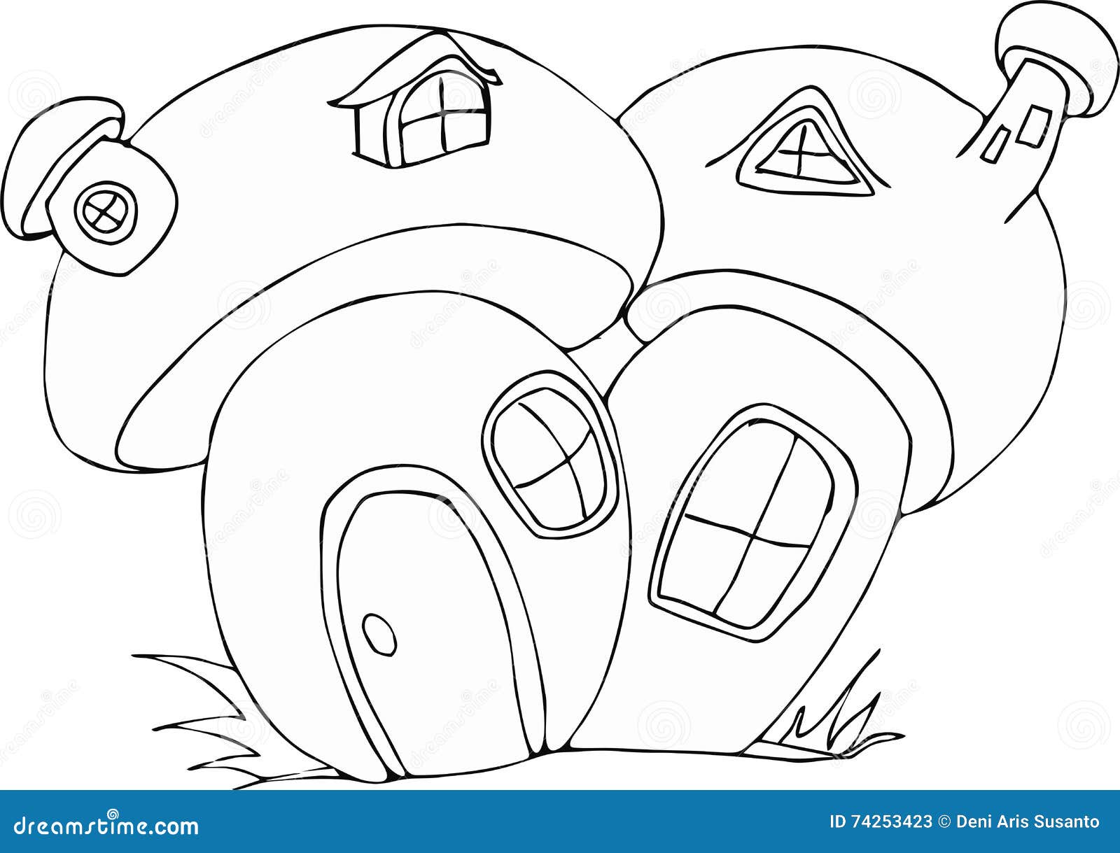 fairy and mushroom coloring pages - photo #34