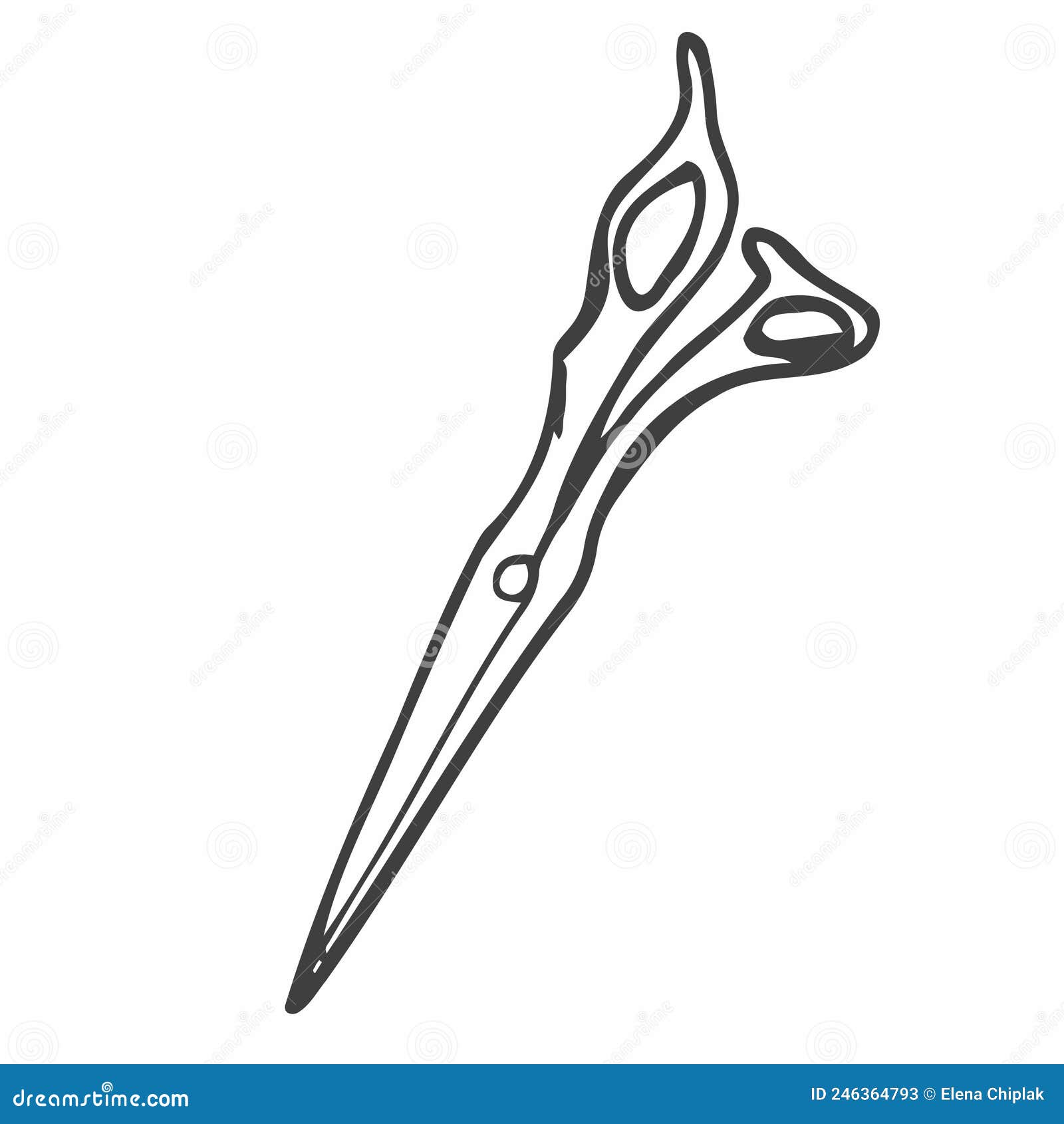 Doodle Style Scissors Illustration. Scissors, Vector Sketch Illustration Stock Vector