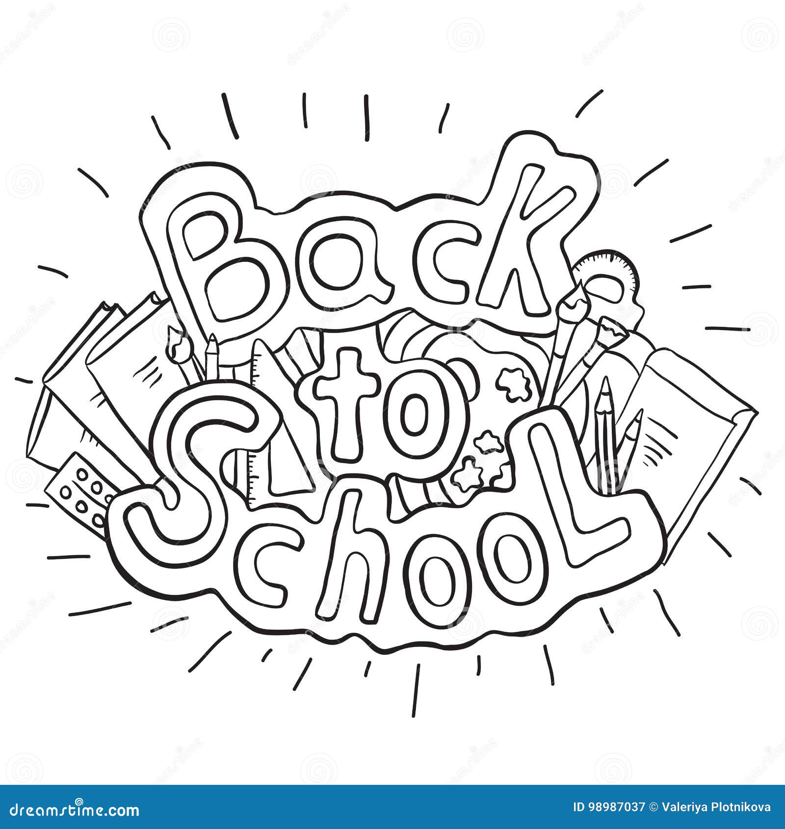 Back To School Clipart Black And White Hair Styles Andrew