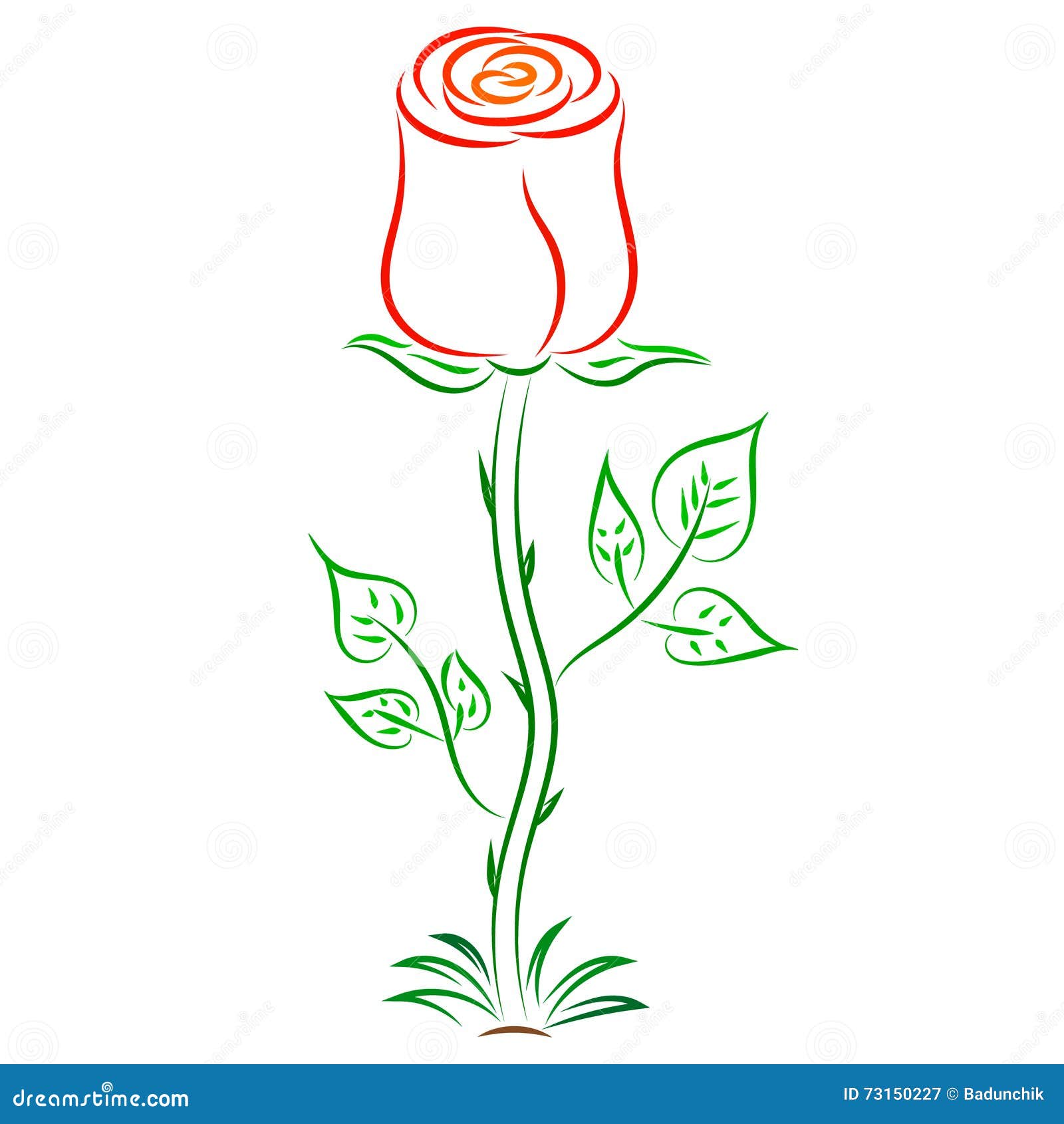 rose doodle rose doodle