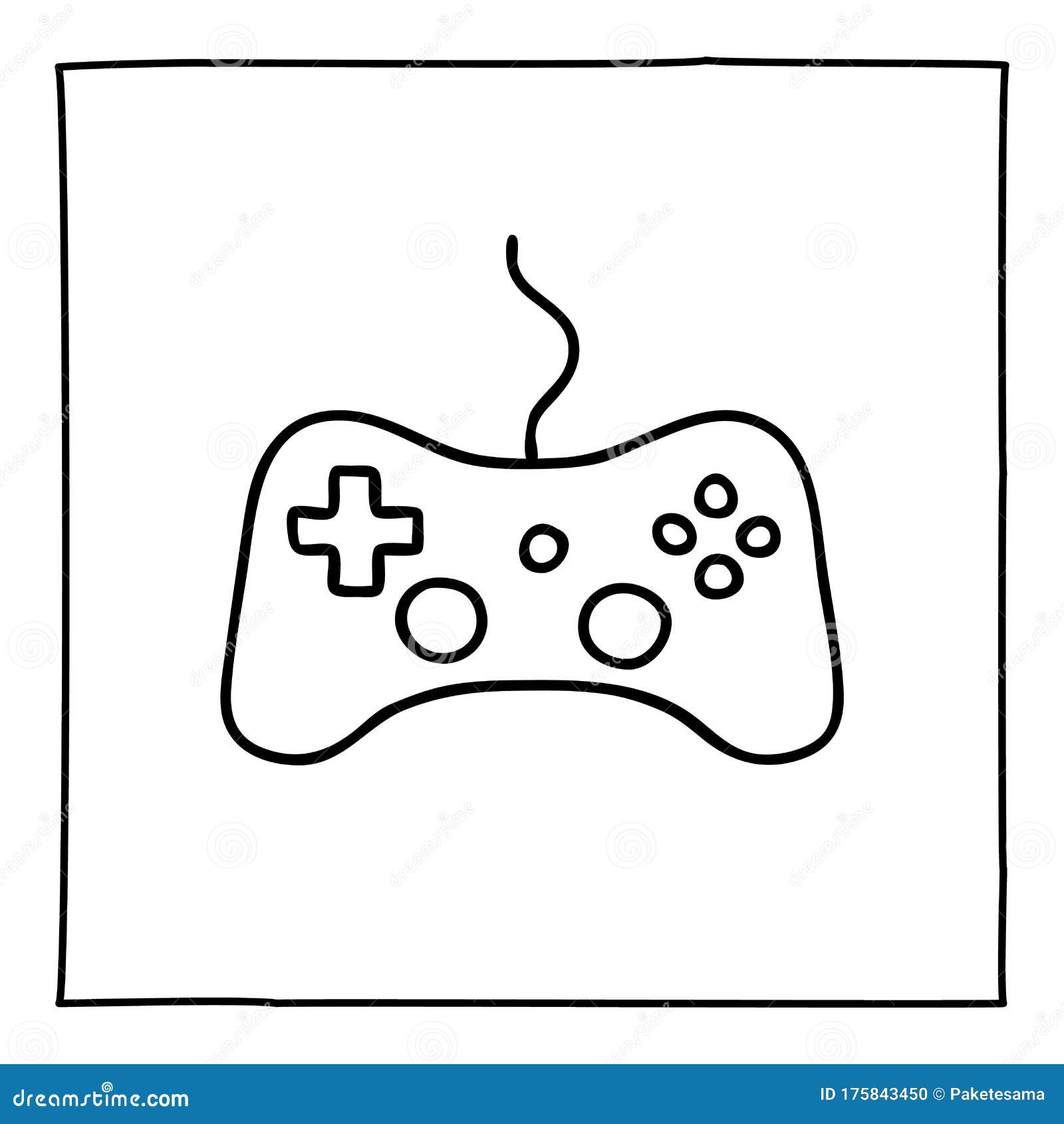 The Video Game Drawn by Hand