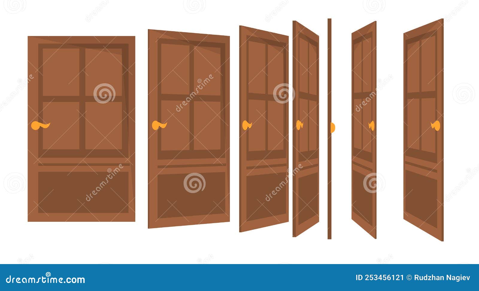 Door for animation concept stock vector. Illustration of outside - 253456121 Door for animation concept stock vector. Illustration of outside - 253456121