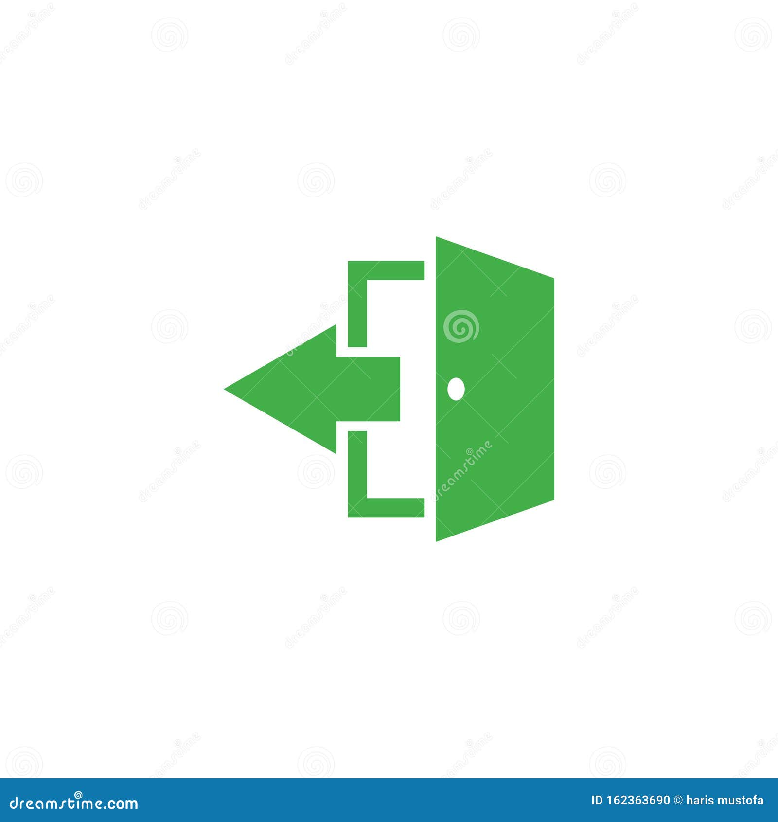 Door Graphic Design Template Vector Isolated Stock Vector Illustration Of Graphic Exit 162363690