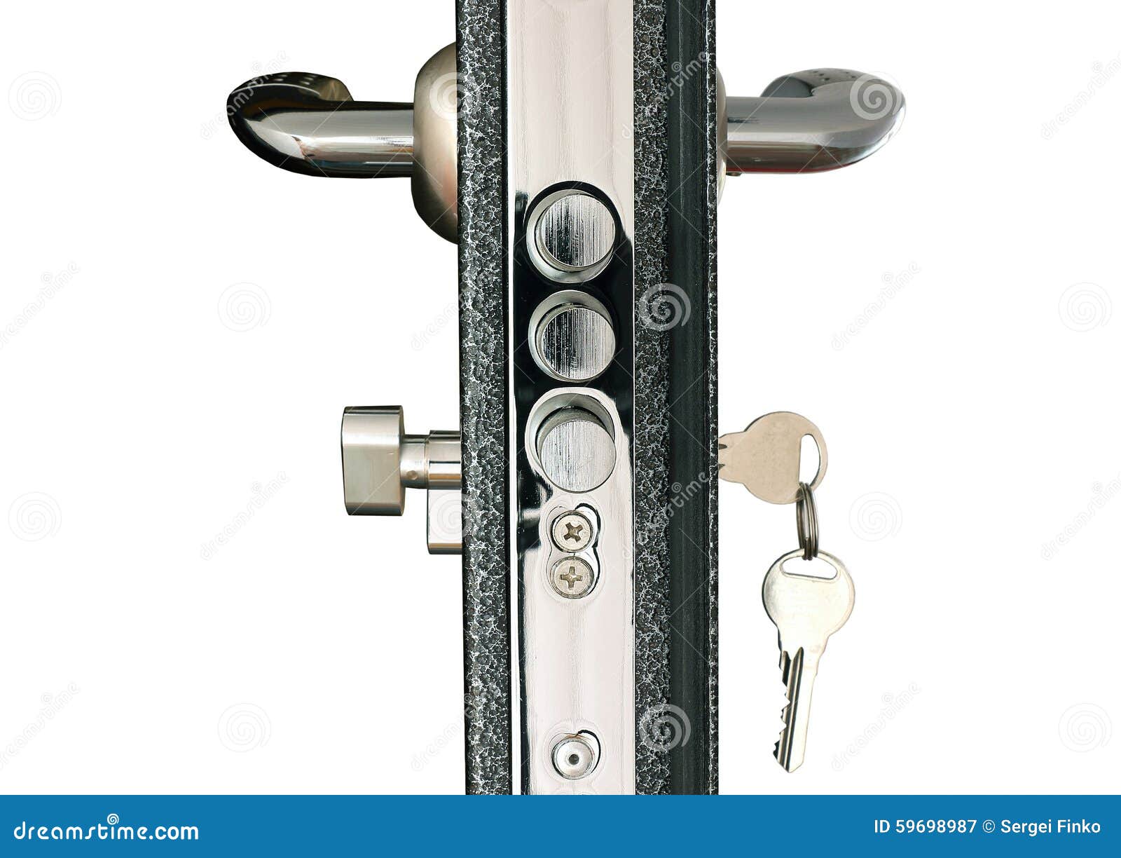 Door lock stock image. Image of unlocking, home, vehicle 59698987